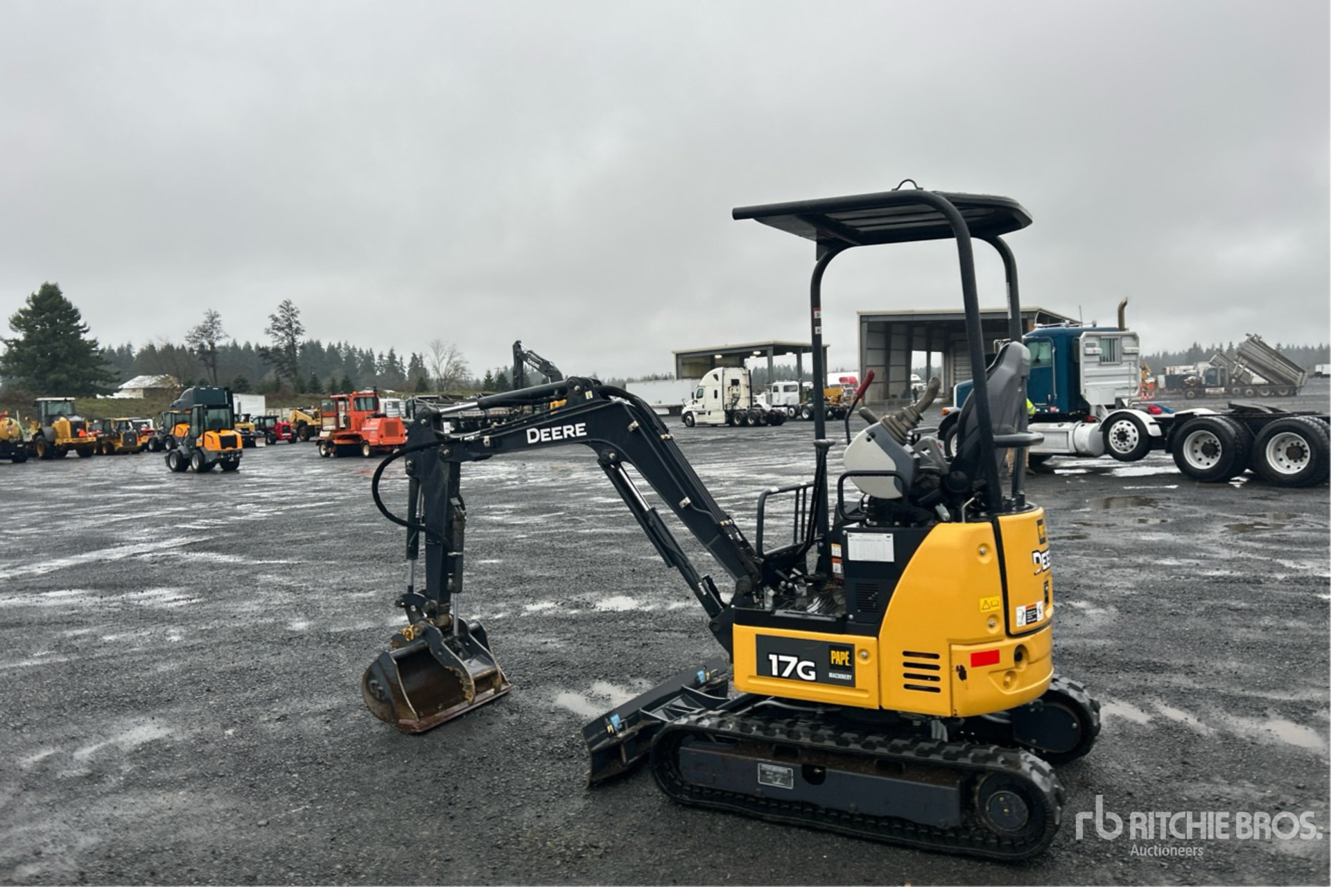 General Appearance with Picture, Left Rear Corner