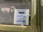 General Appearance with Motor Vehicle Safety Standards Label