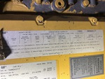 Engine with Emission Certification Label