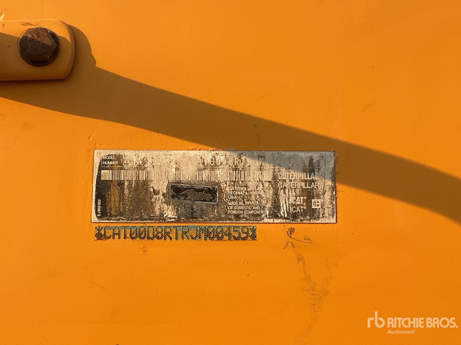 General Appearance with N.º de serie/VIN