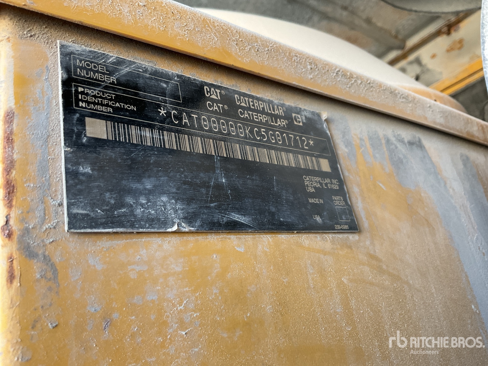 General Appearance with Numer seryjny/numer identyfikacyjny pojazdu