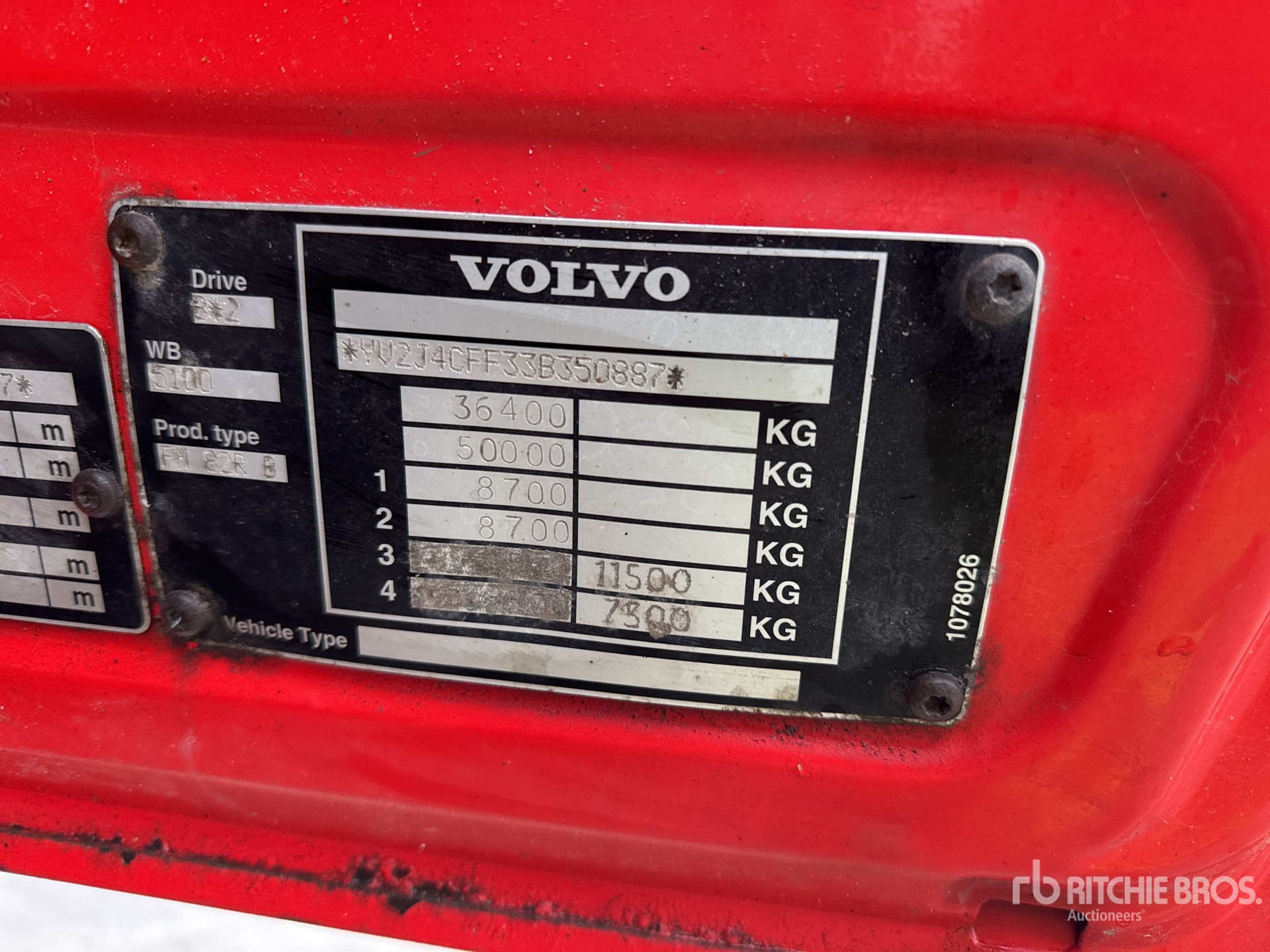 General Appearance with Second Serial Number/VIN Photo