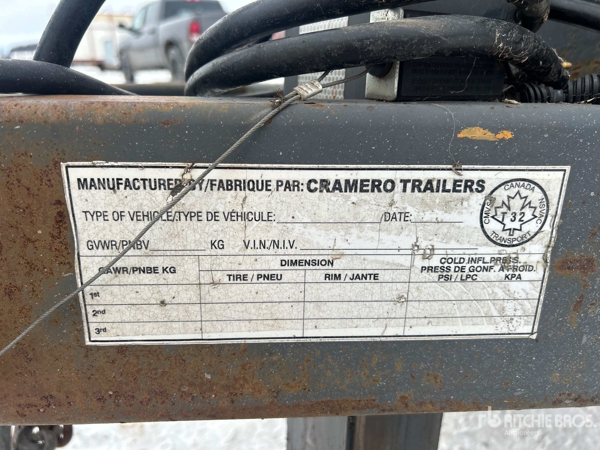 General Appearance with Numéro de série/Numéro d'identification du véhicule automobile