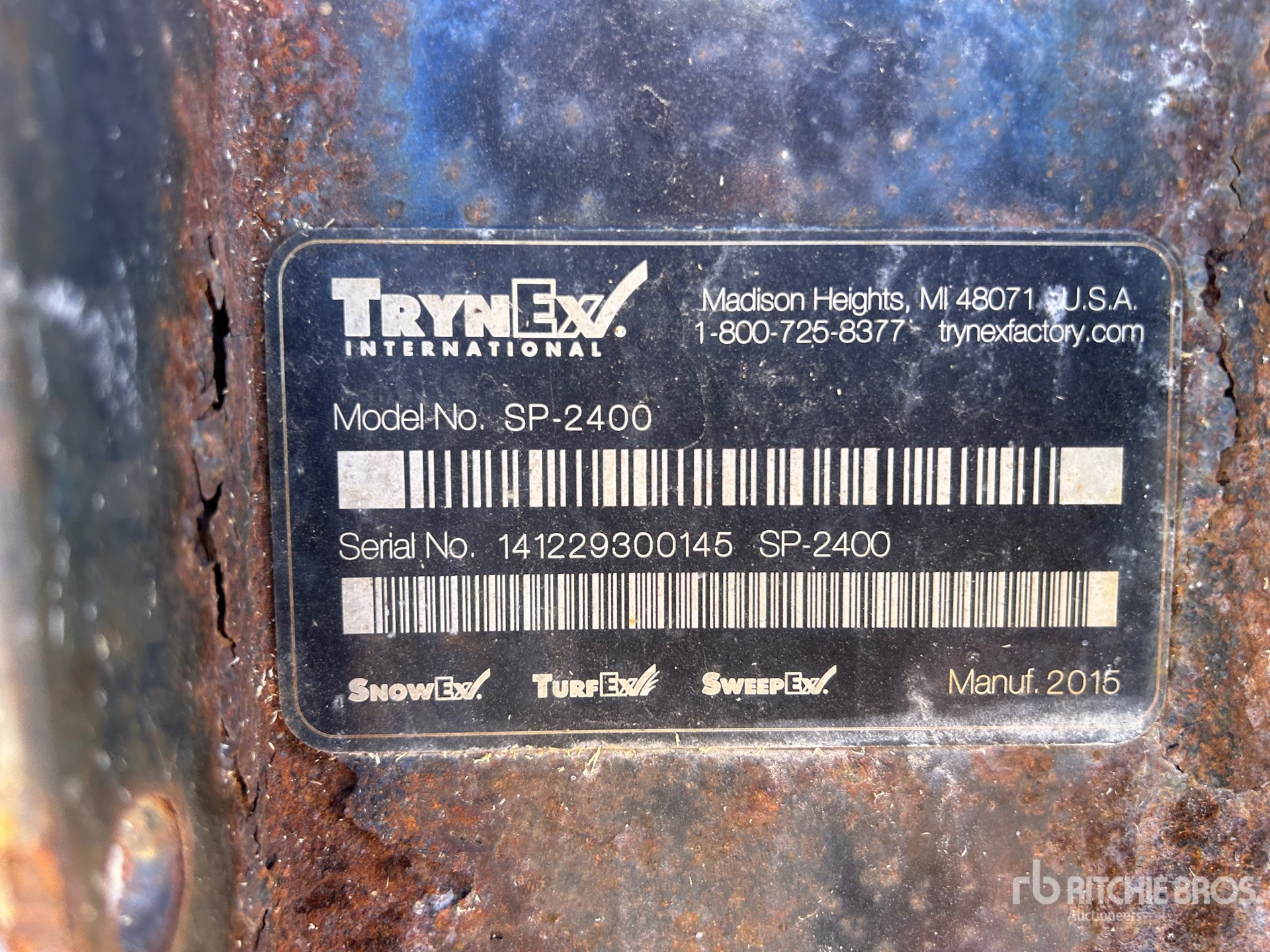 General Appearance with N.º de serie/VIN