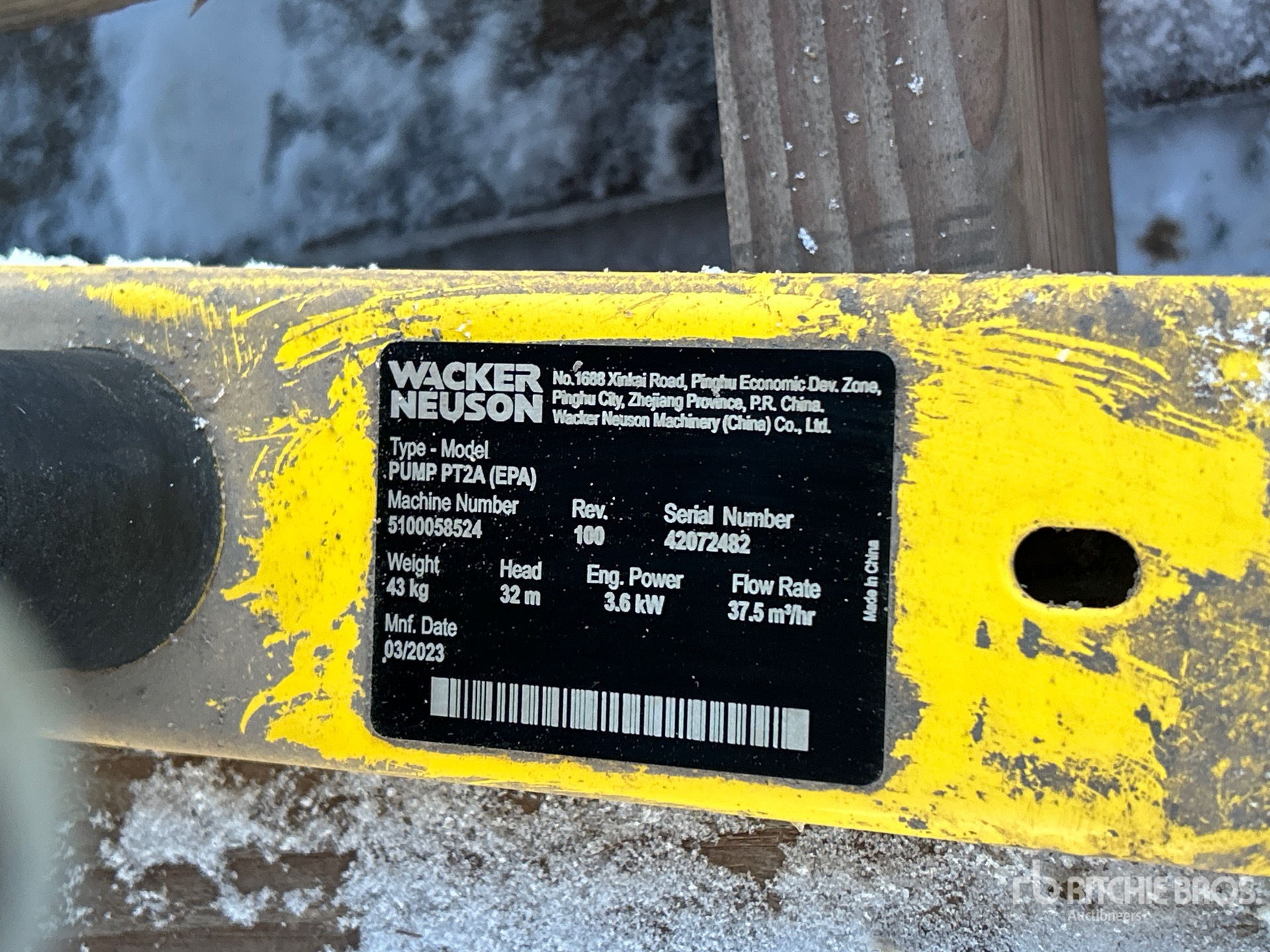 General Appearance with Seriennummer / FIN