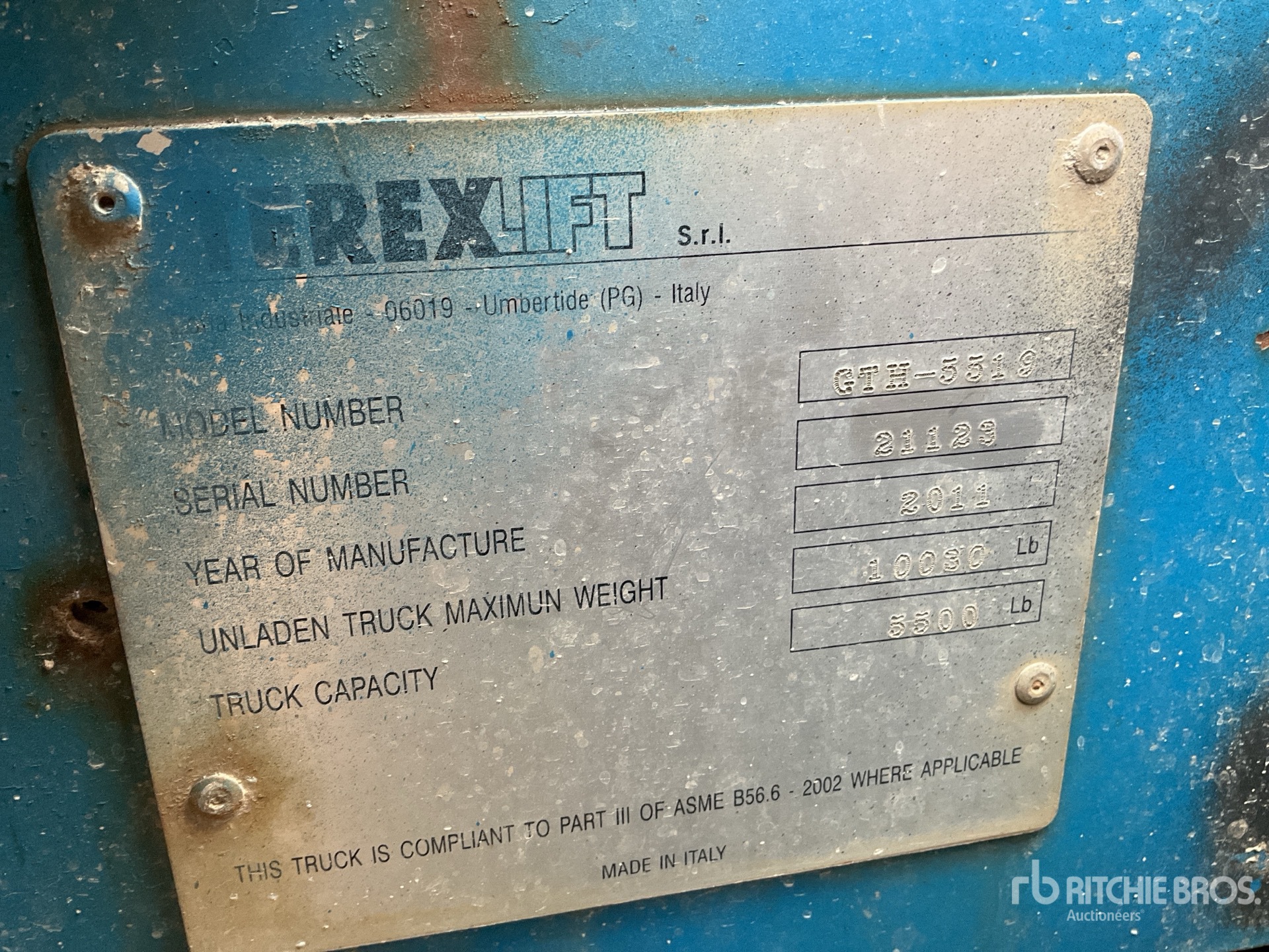 General Appearance with Seriennummer / FIN