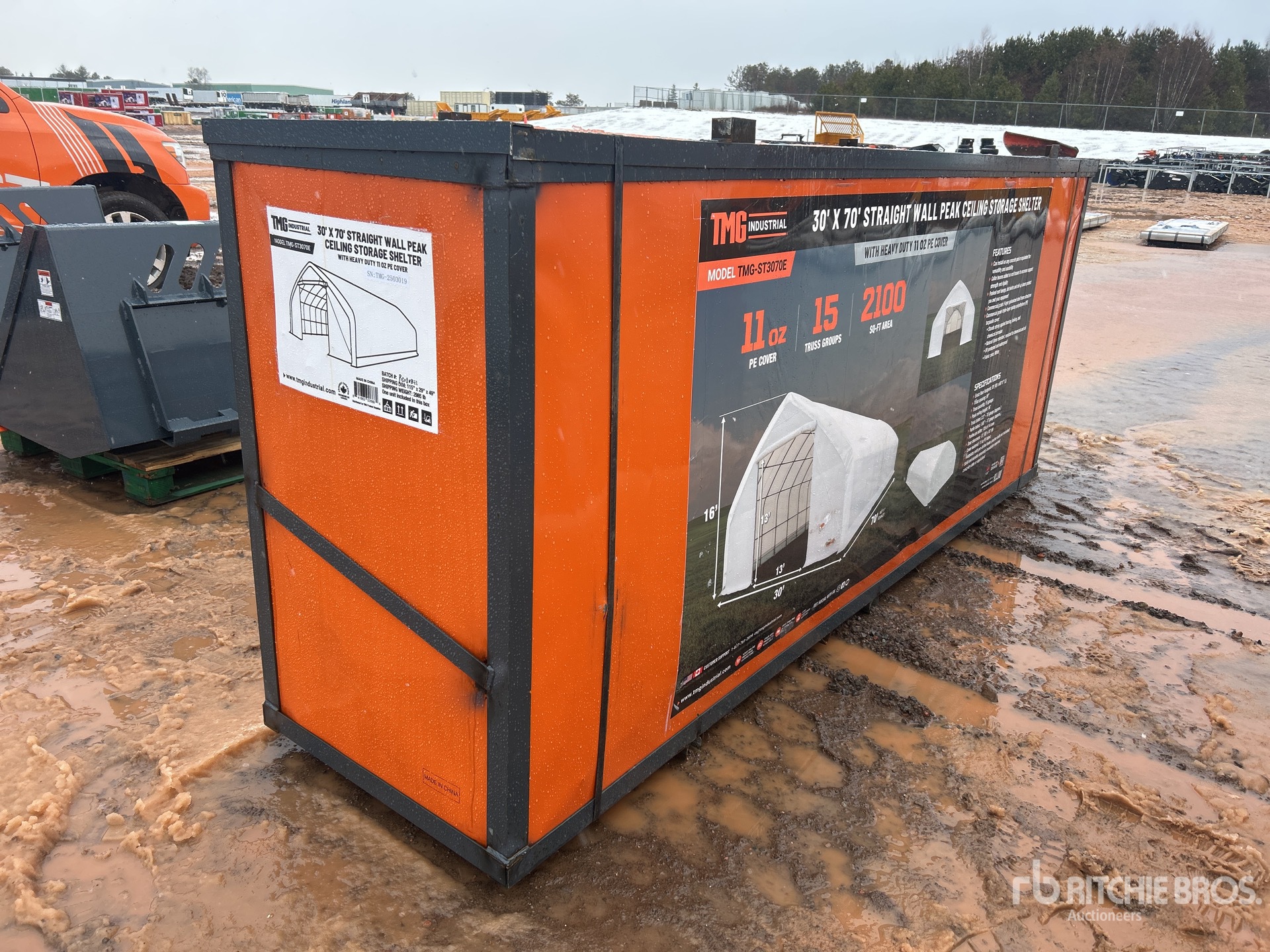 General Appearance with Picture, Left Rear Corner