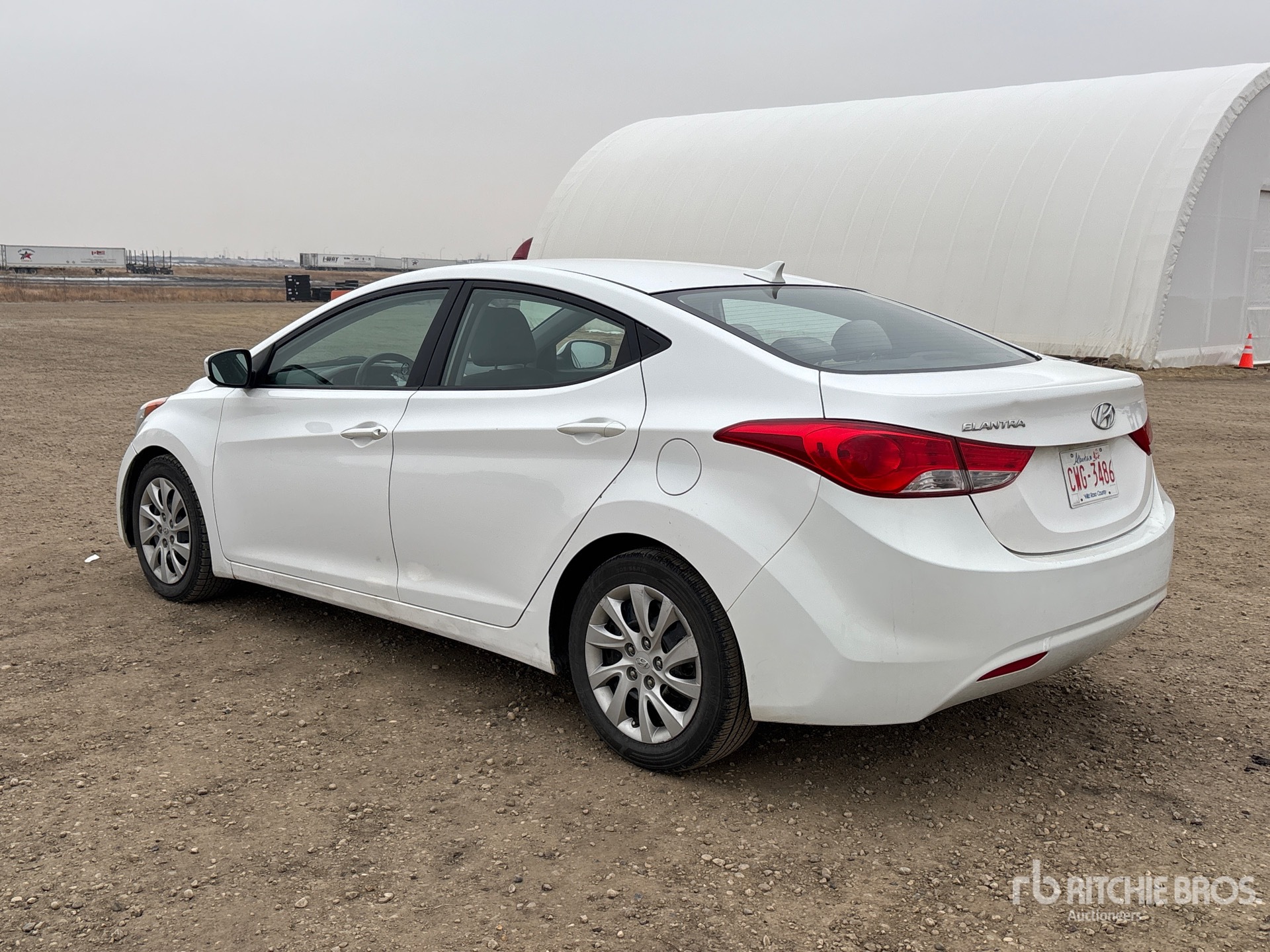 General Appearance with Picture, Left Rear Corner