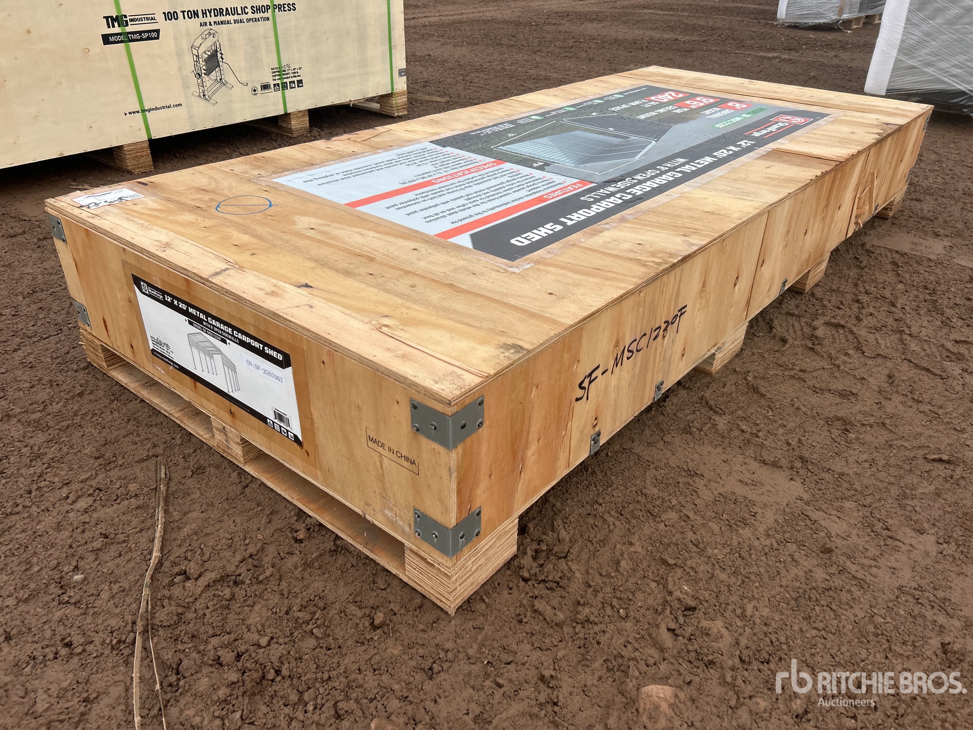 General Appearance with Picture, Left Rear Corner