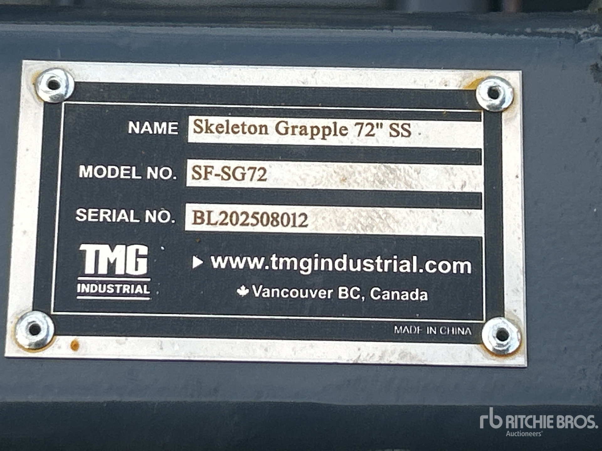 General Appearance with Numer seryjny/numer identyfikacyjny pojazdu