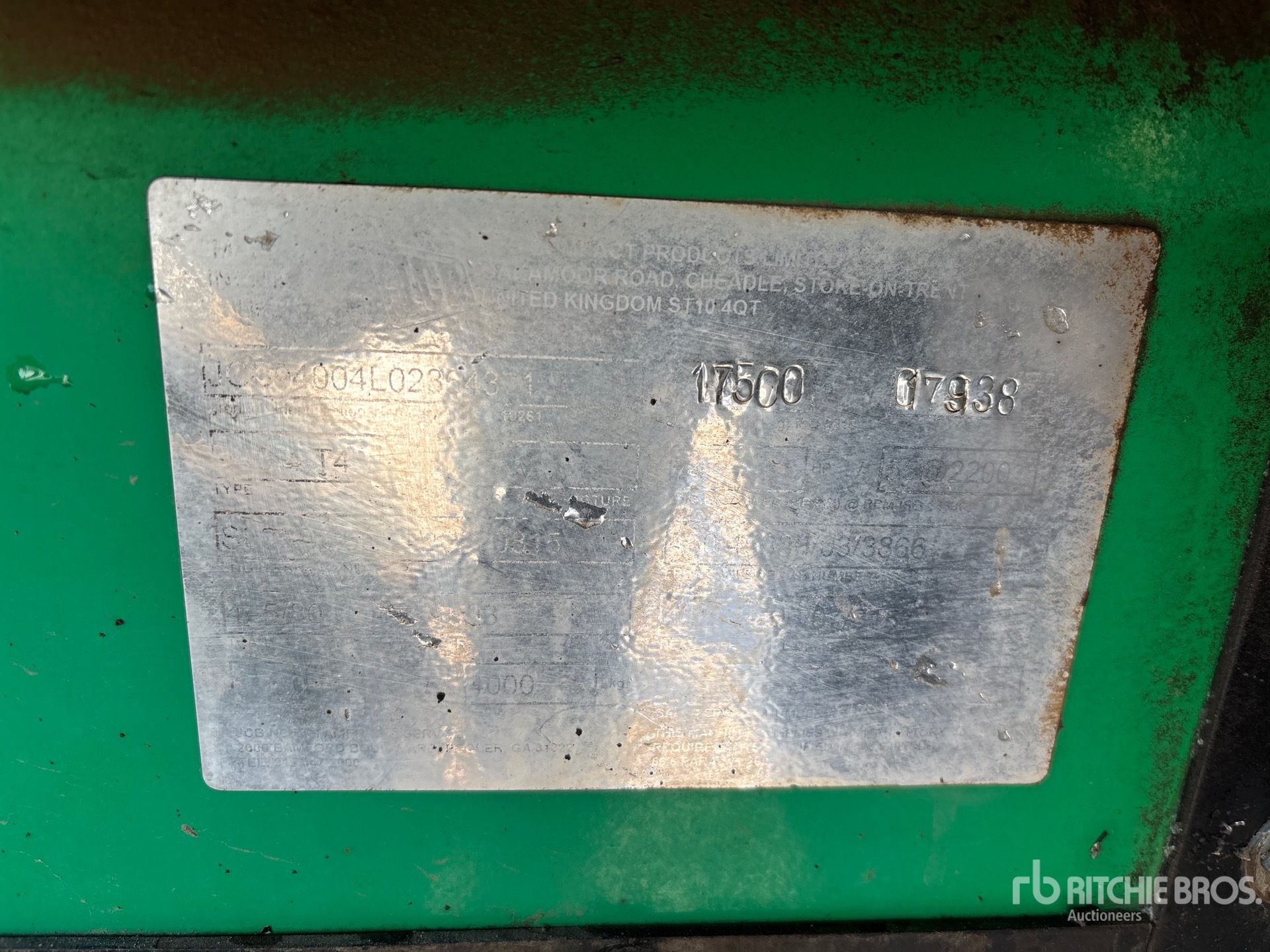 General Appearance with Seriennummer / FIN