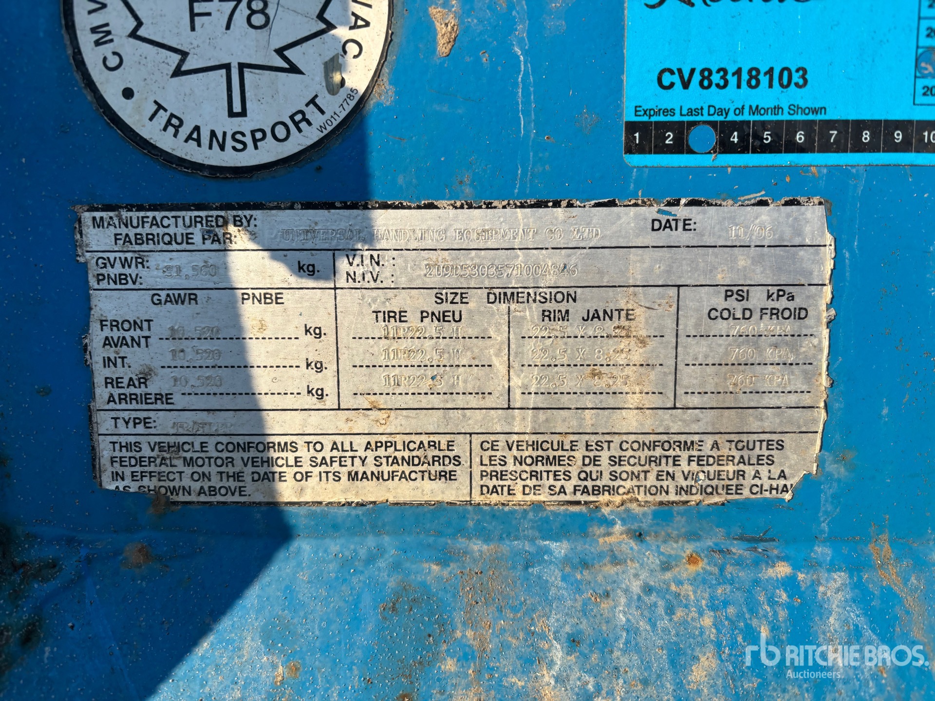 General Appearance with Numer seryjny/numer identyfikacyjny pojazdu