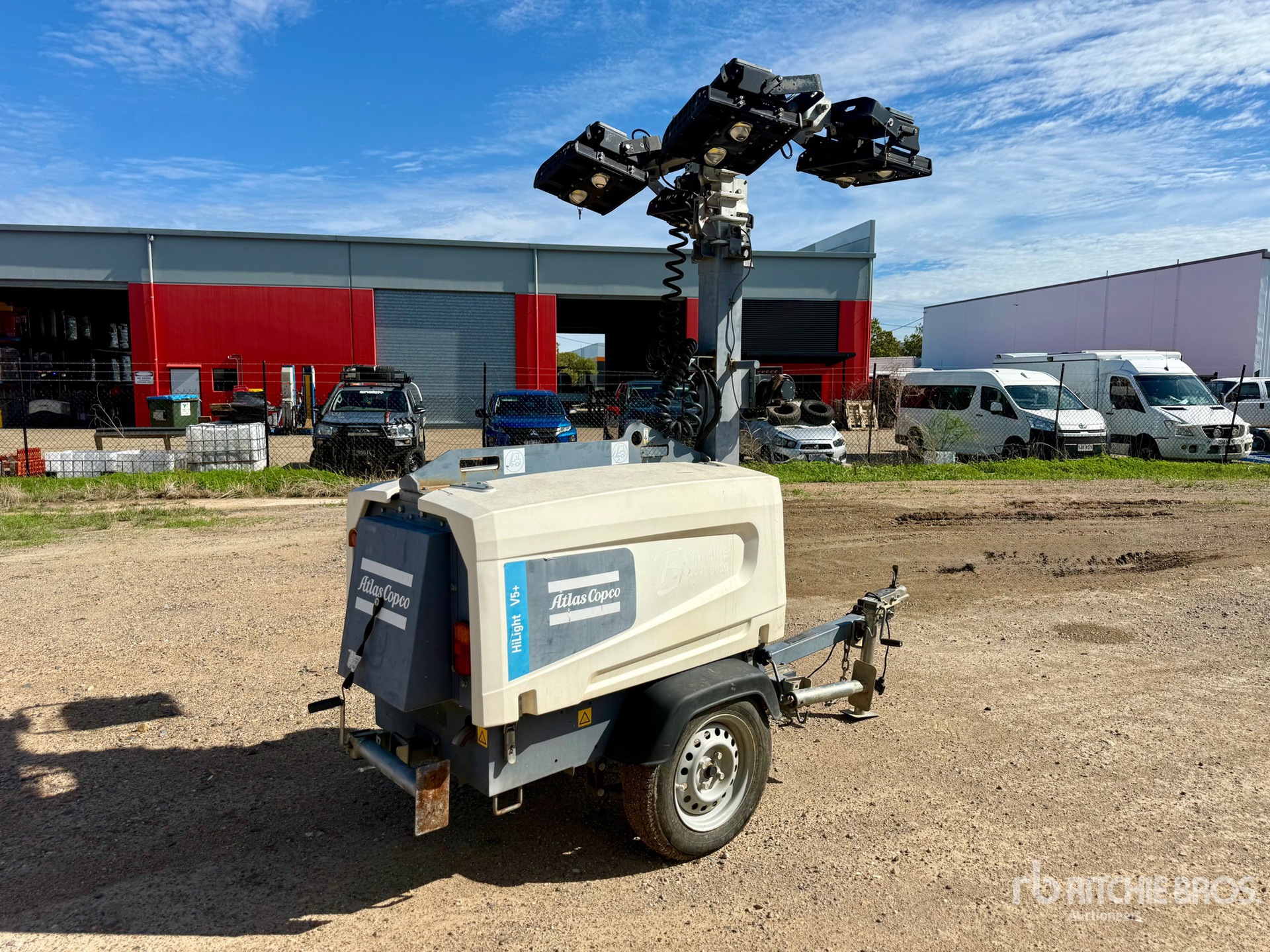 General Appearance with Picture, Left Rear Corner