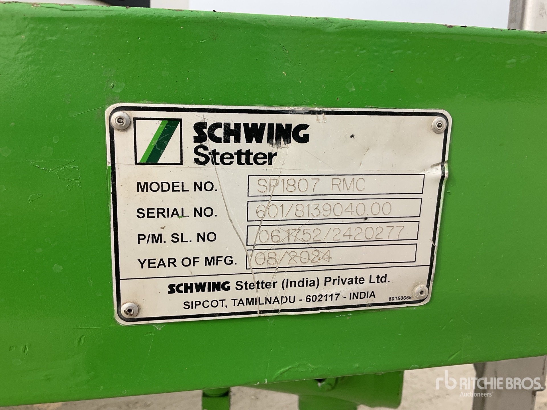 General Appearance with Seriennummer / FIN