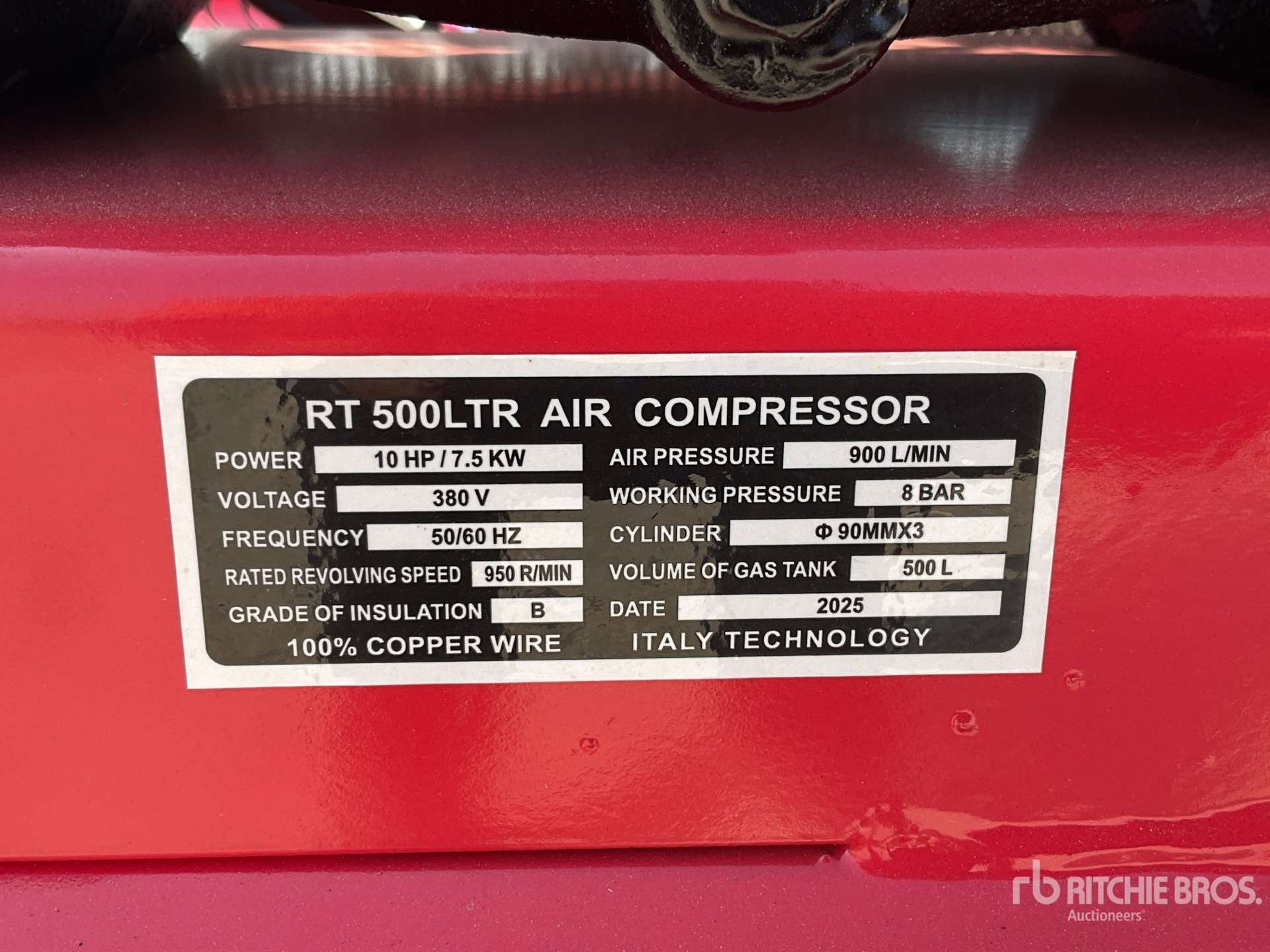 General Appearance with N.º de serie/VIN