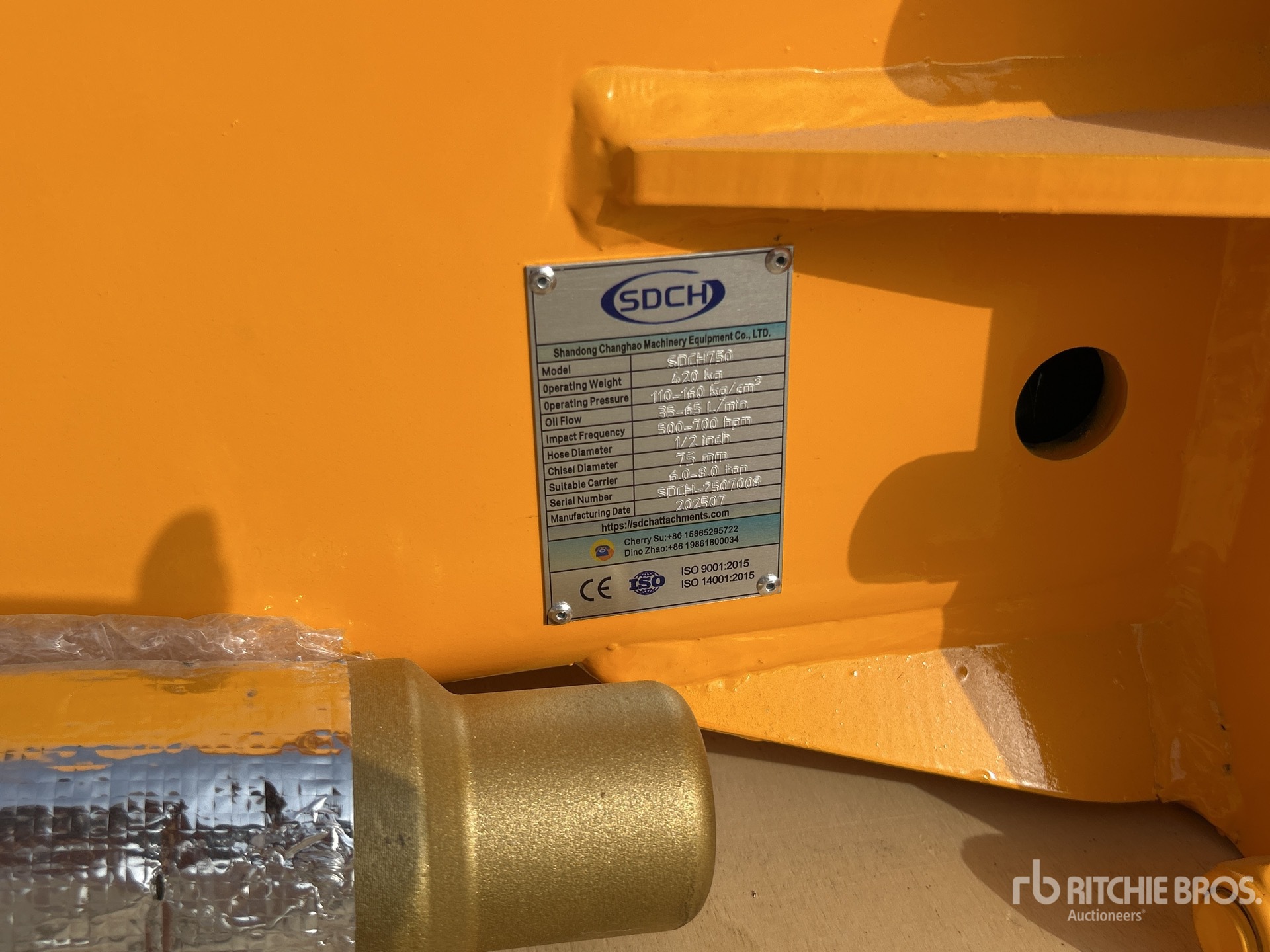 General Appearance with Seriennummer / FIN