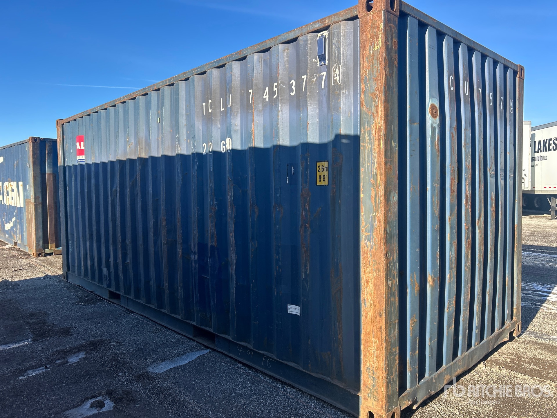 General Appearance with Picture, Left Rear Corner