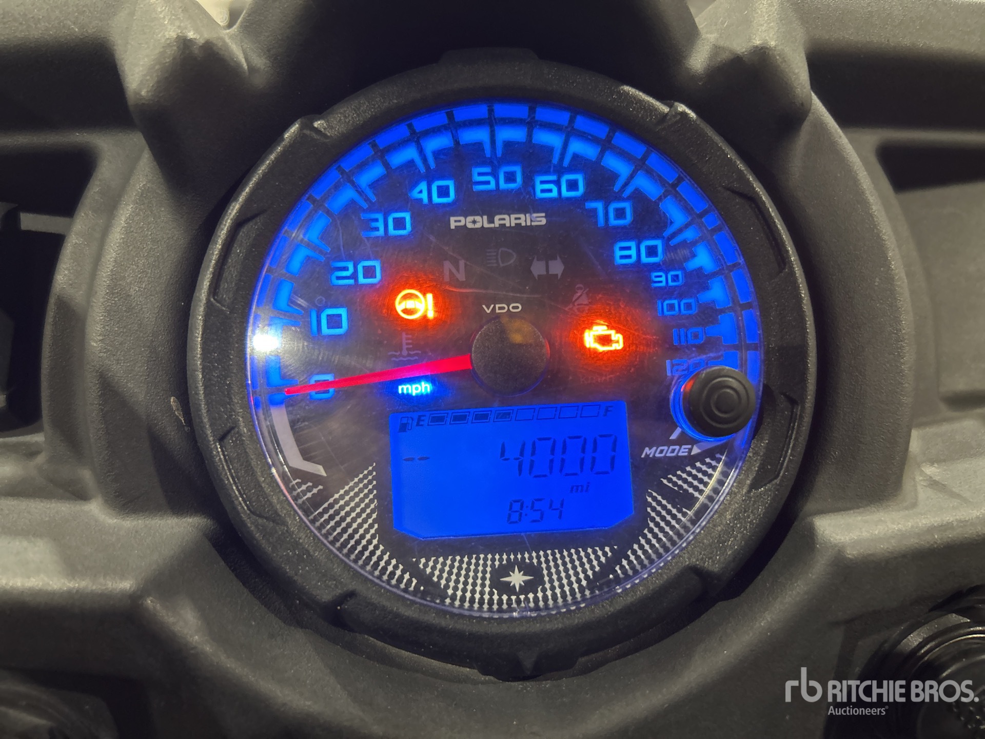 General Appearance with Hour Meter / Odometer