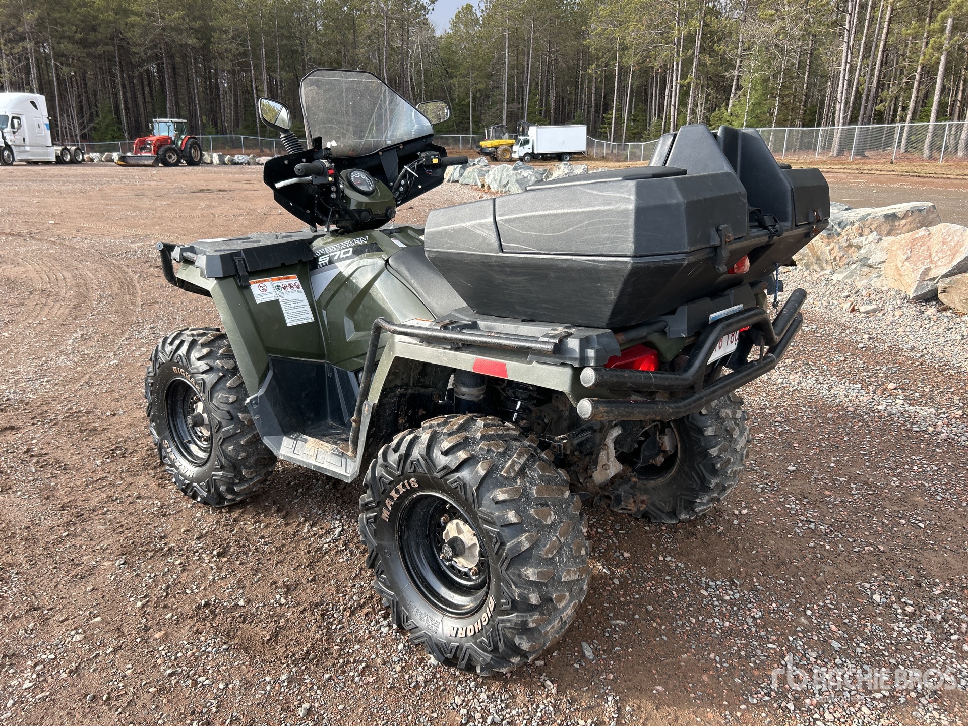 General Appearance with Picture, Left Rear Corner