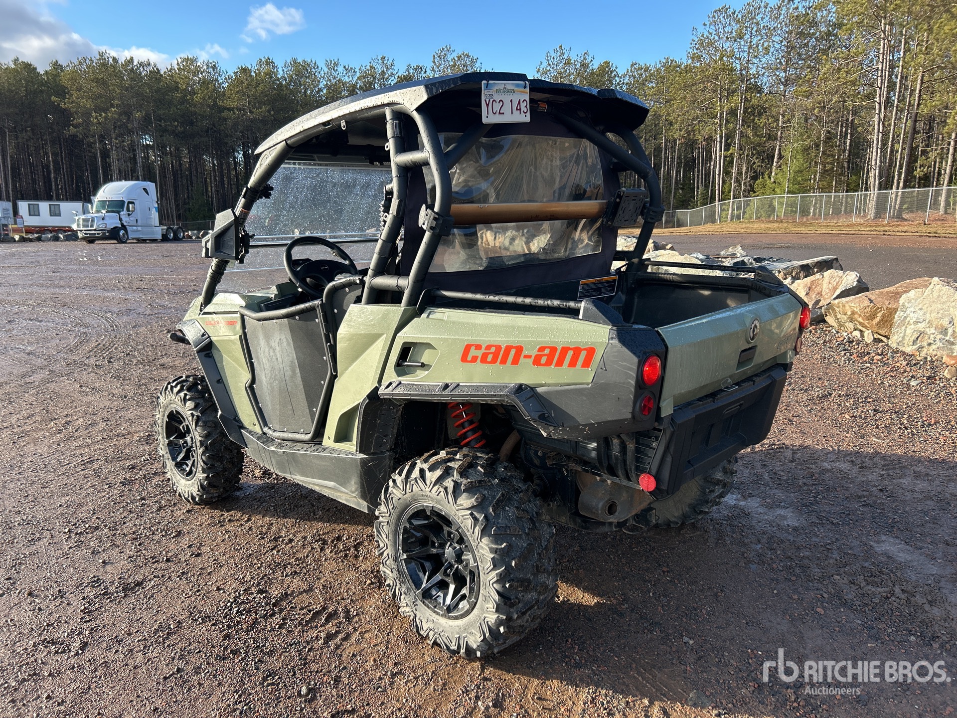 General Appearance with Picture, Left Rear Corner