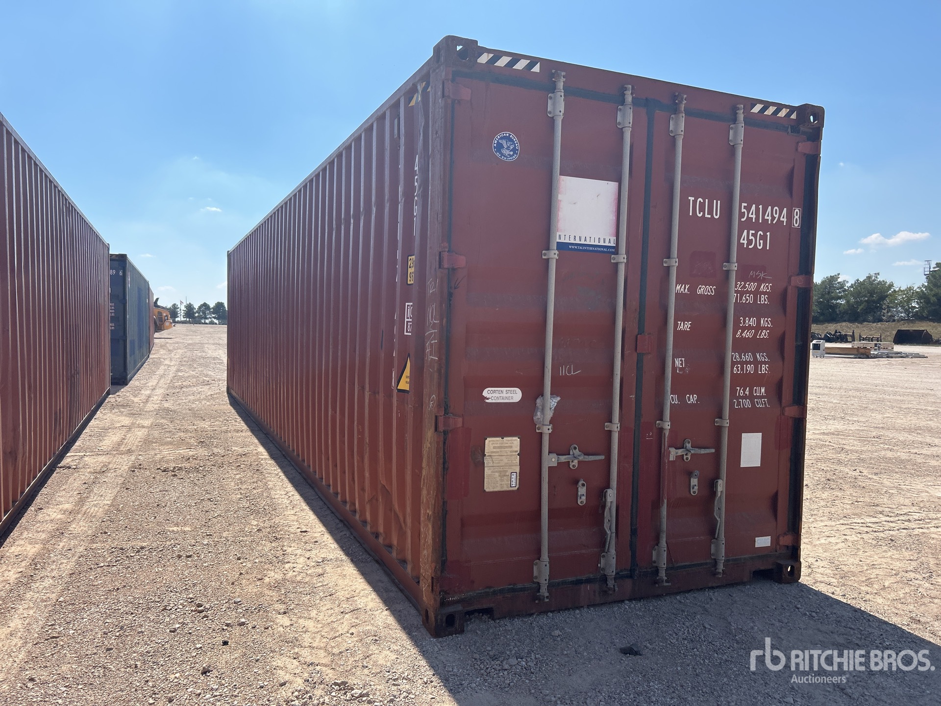 General Appearance with Picture, Left Rear Corner