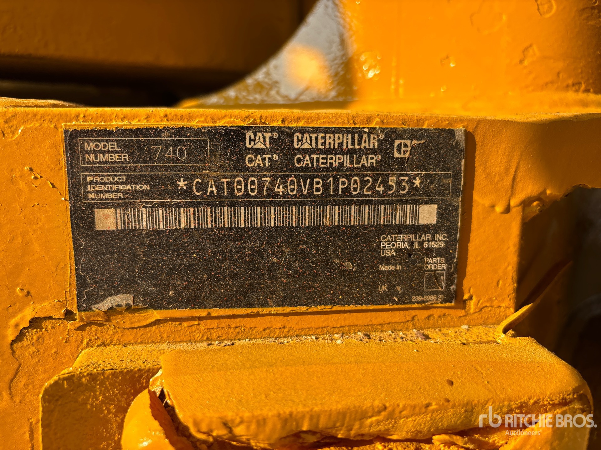 General Appearance with Seriennummer / FIN