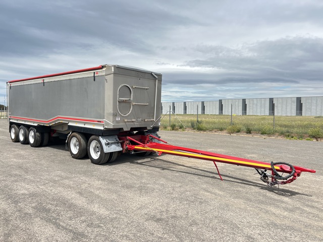 2018 Gippsland Body Builders 9.3 m 5/Axle Dog Step Deck Tipping Trailer