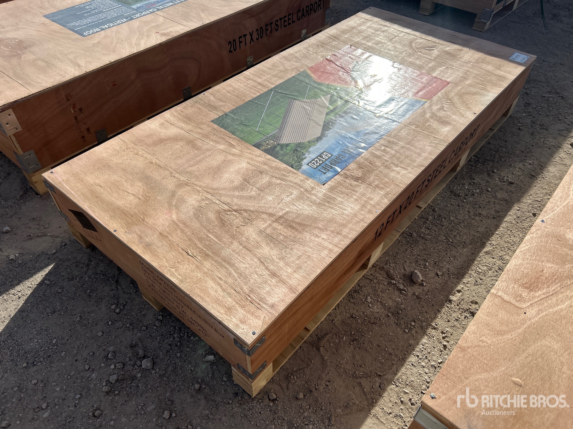 General Appearance with Picture, Left Rear Corner