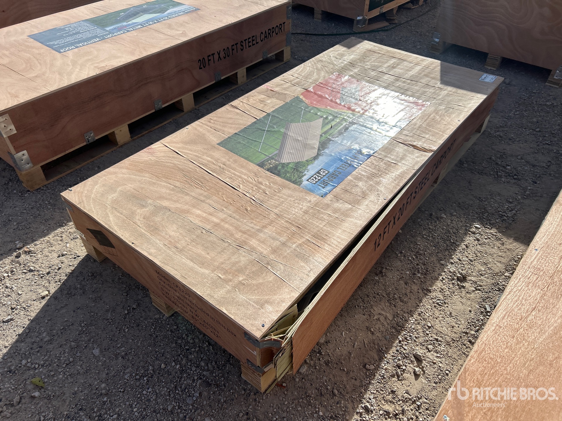 General Appearance with Picture, Left Rear Corner