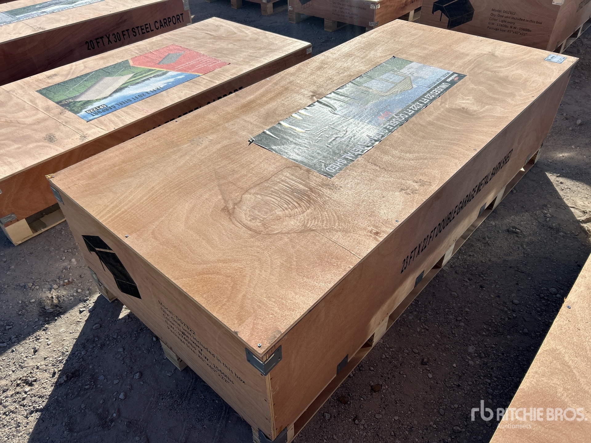 General Appearance with Picture, Left Rear Corner