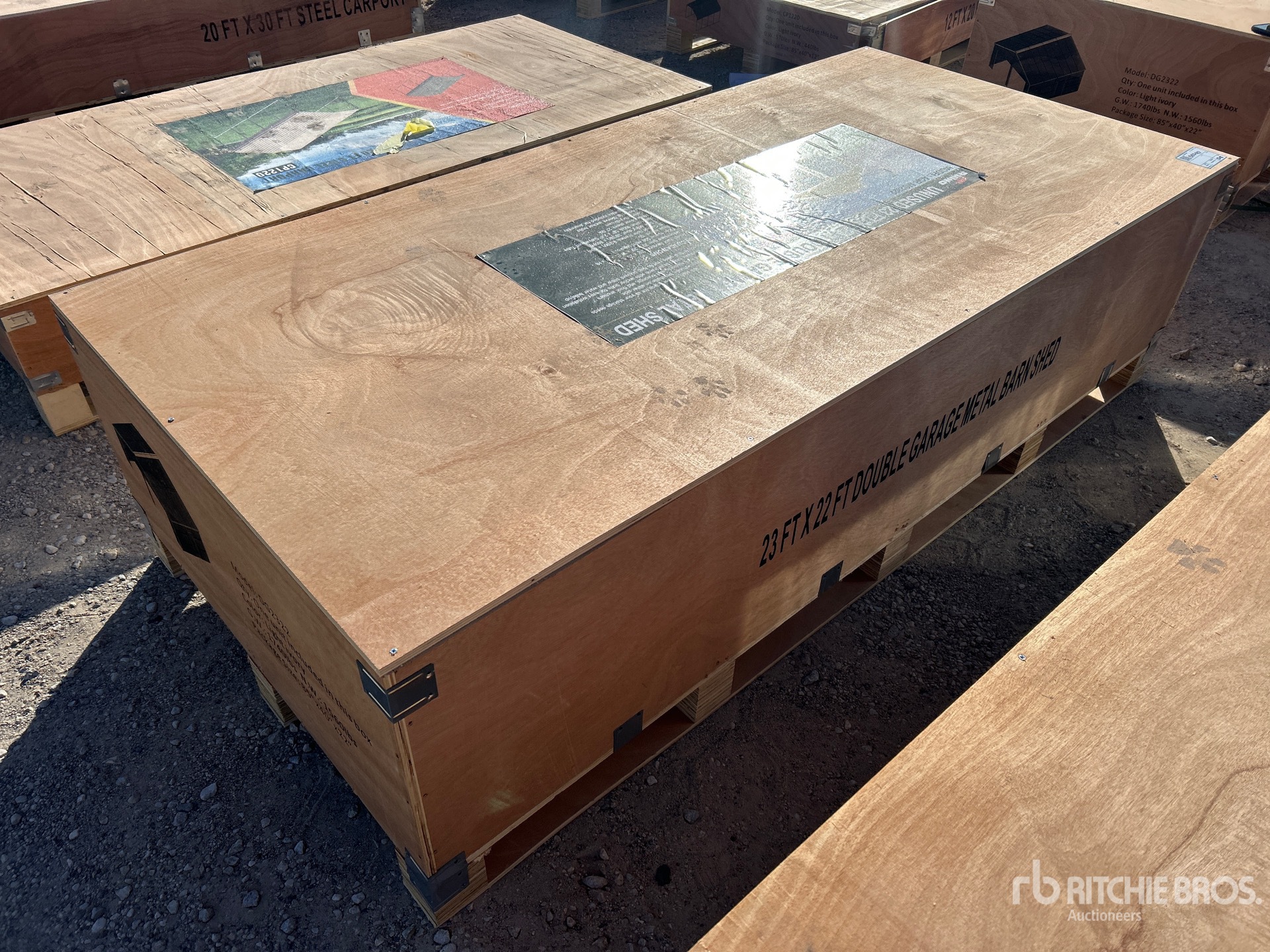 General Appearance with Picture, Left Rear Corner