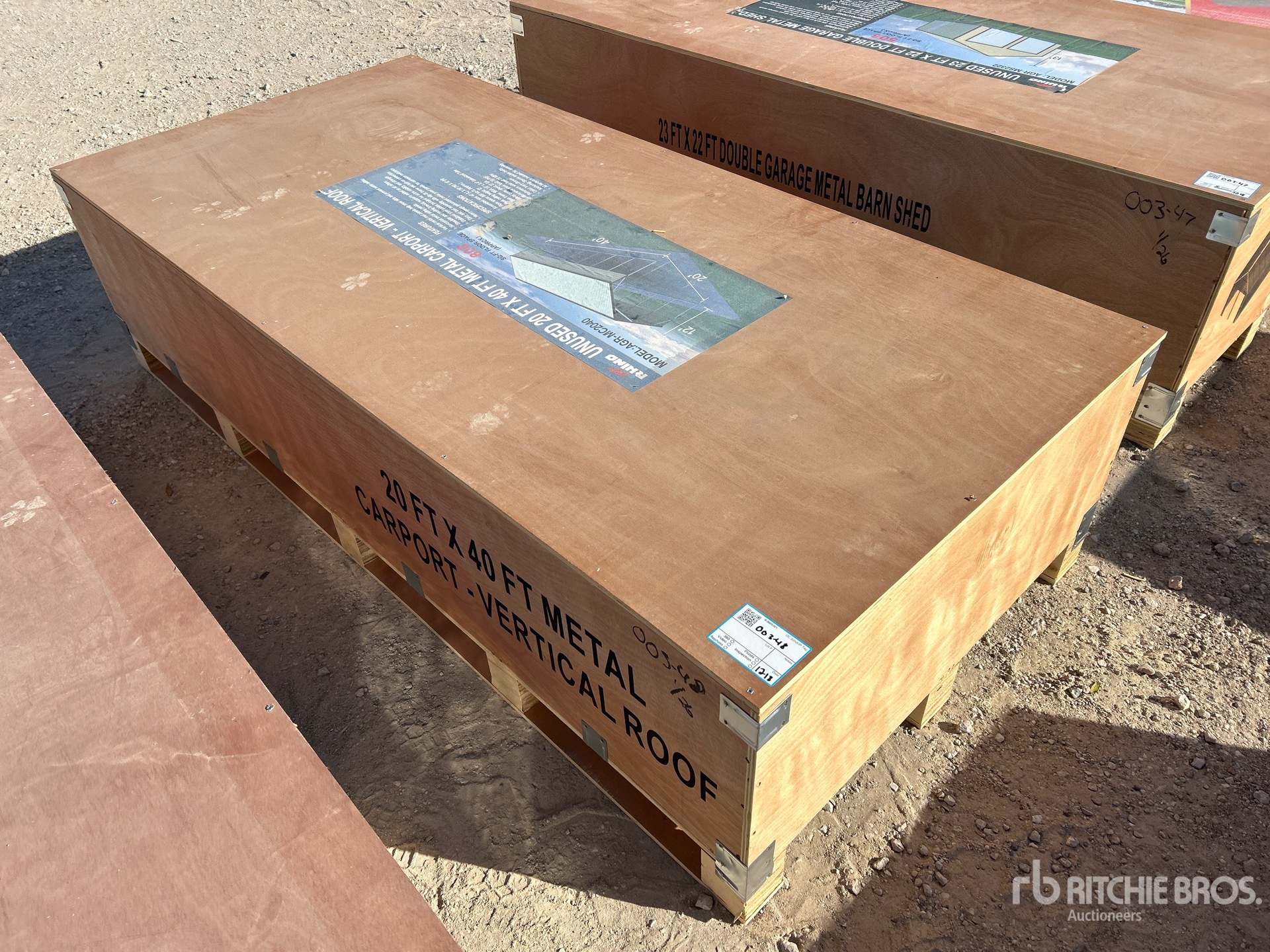 General Appearance with Picture, Left Rear Corner