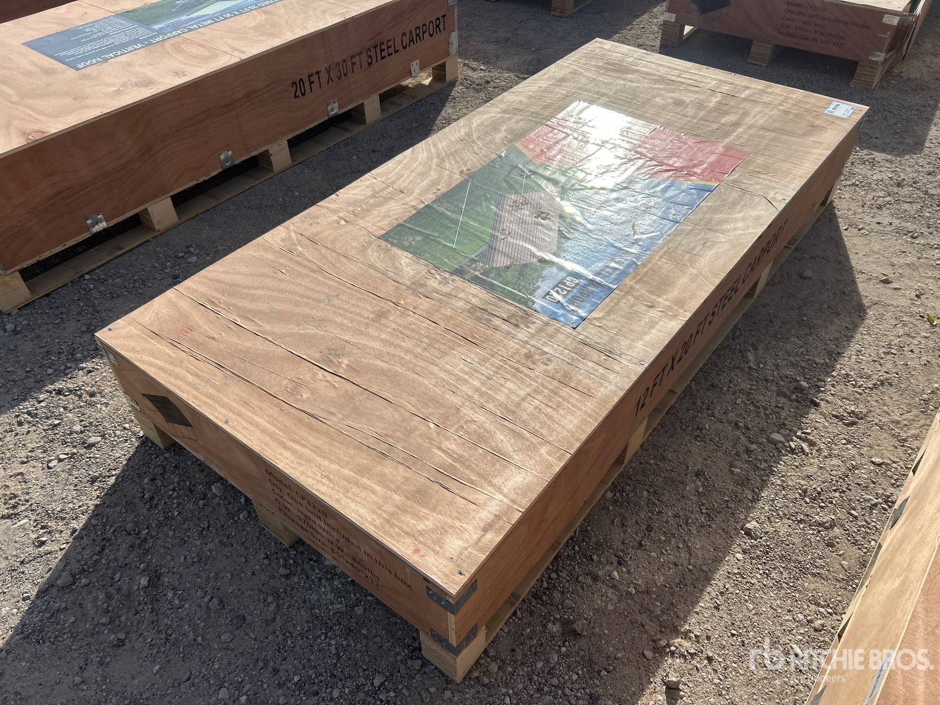 General Appearance with Picture, Left Rear Corner