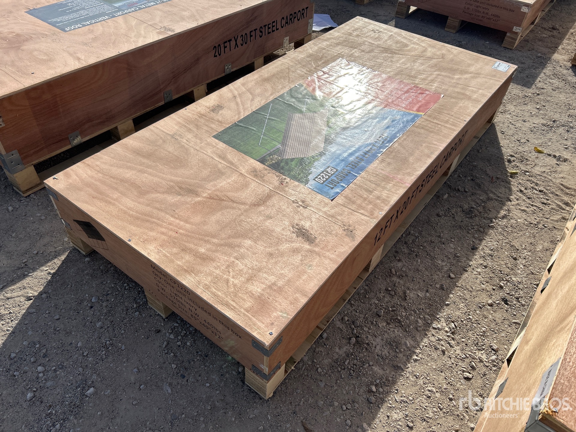 General Appearance with Picture, Left Rear Corner