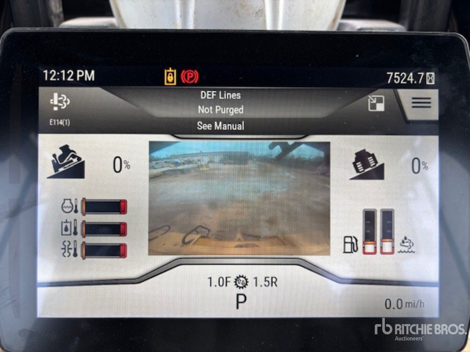 General Appearance with Hour Meter / Odometer