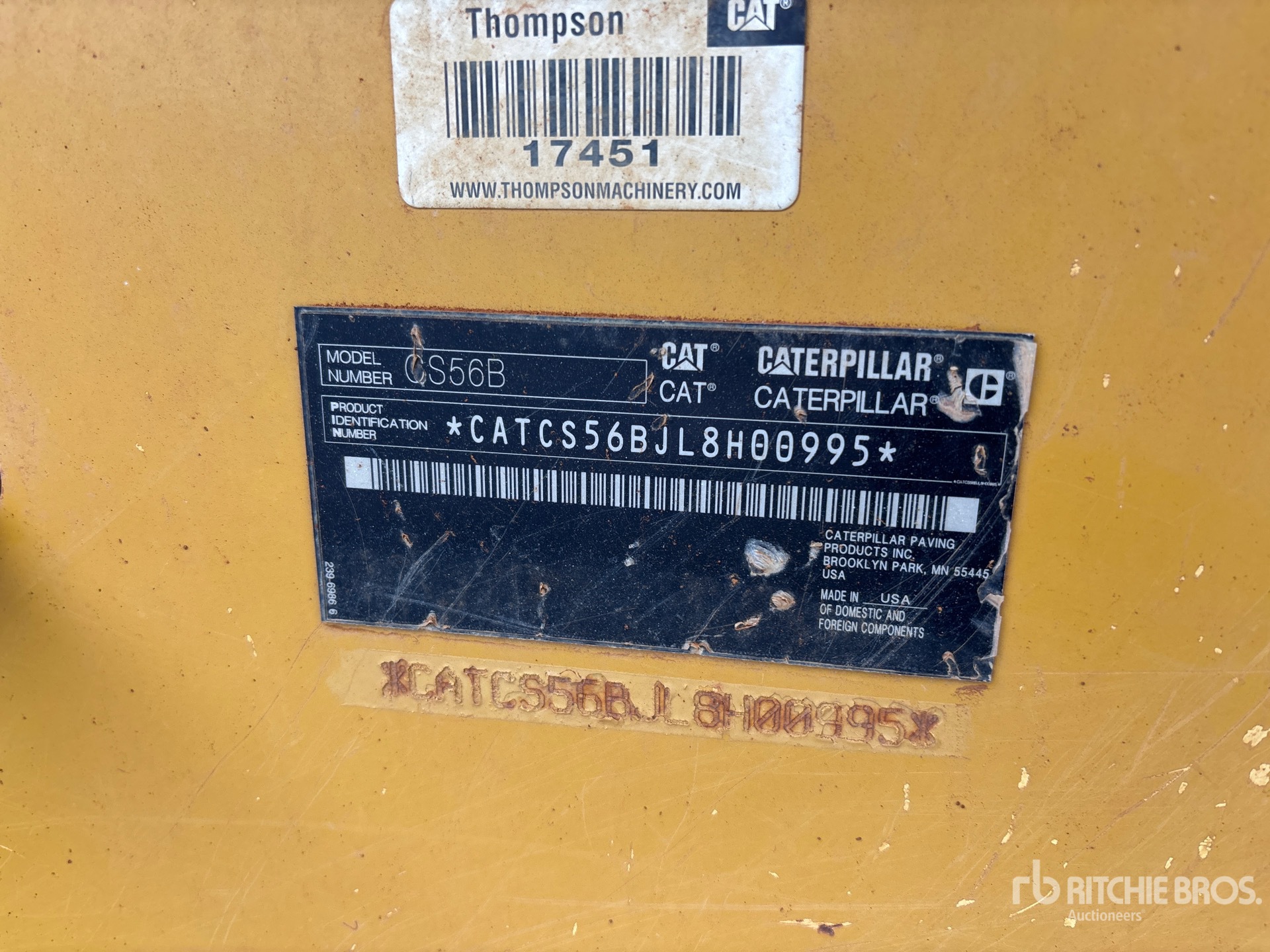 General Appearance with Numer seryjny/numer identyfikacyjny pojazdu