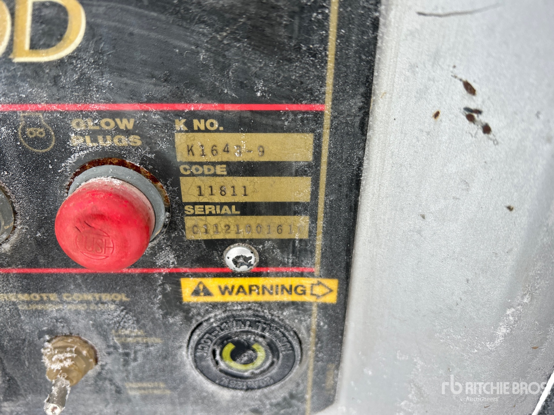 General Appearance with N.º de serie/VIN