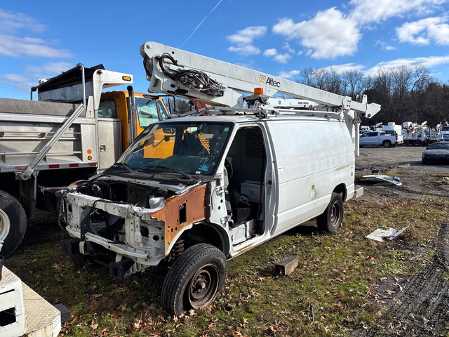 2012 Altec AT200AV 30 ft on 2012 Ford E-350 4x2 Van Mounted Aerial Lift (Inoperable)