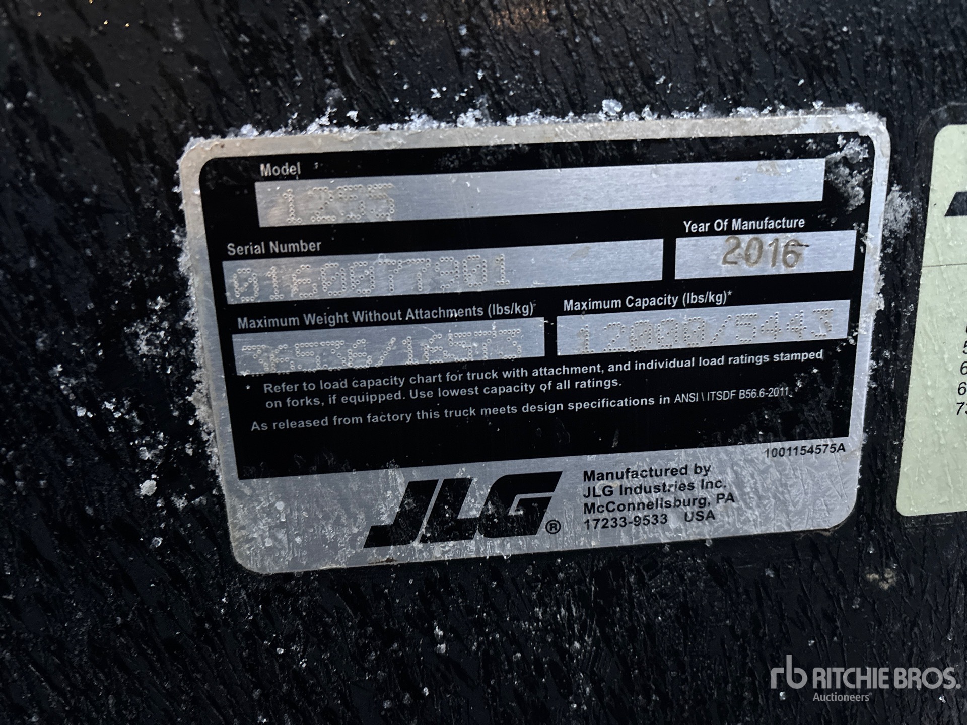 General Appearance with Numer seryjny/numer identyfikacyjny pojazdu