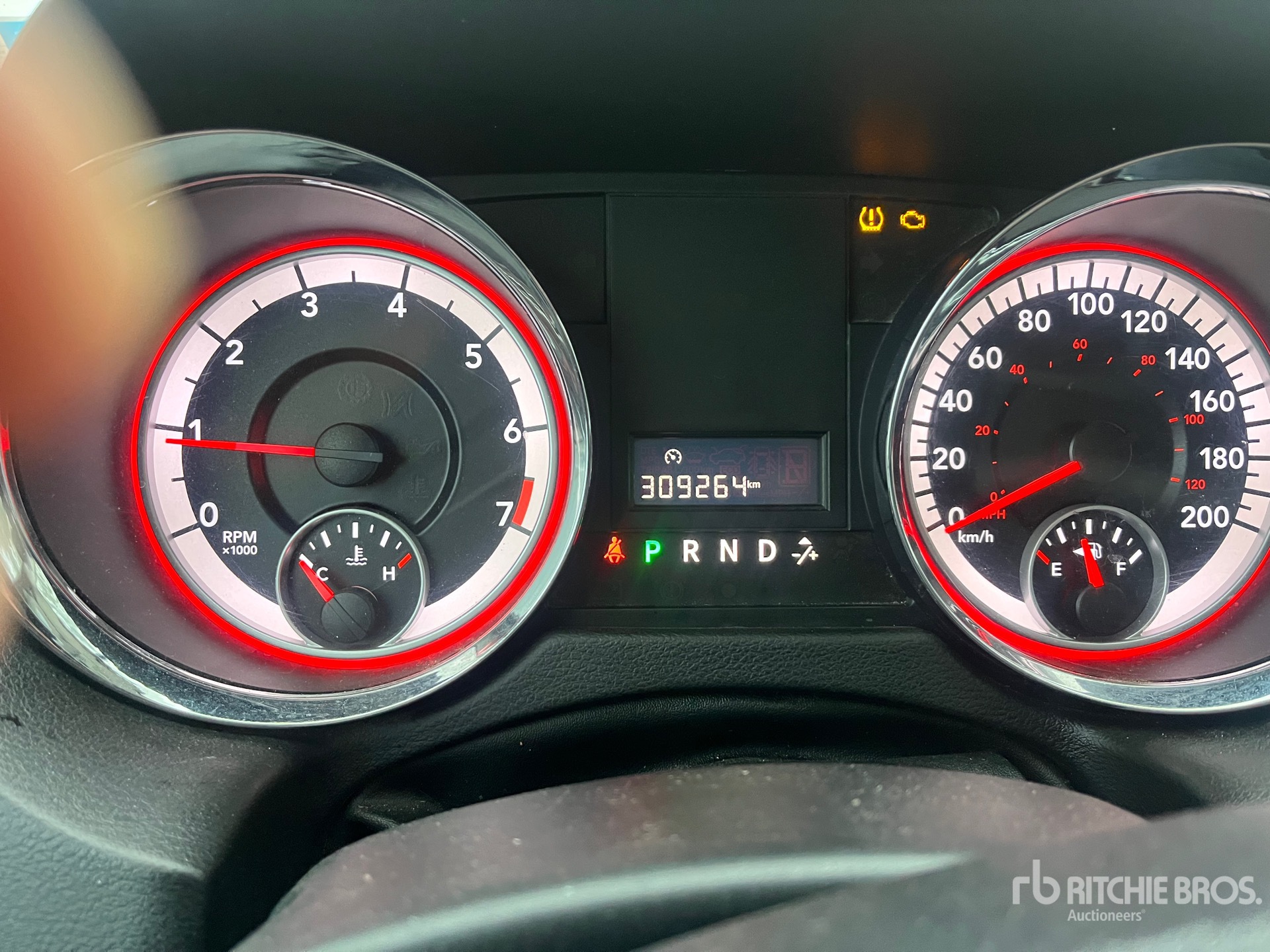 General Appearance with Hour Meter / Odometer