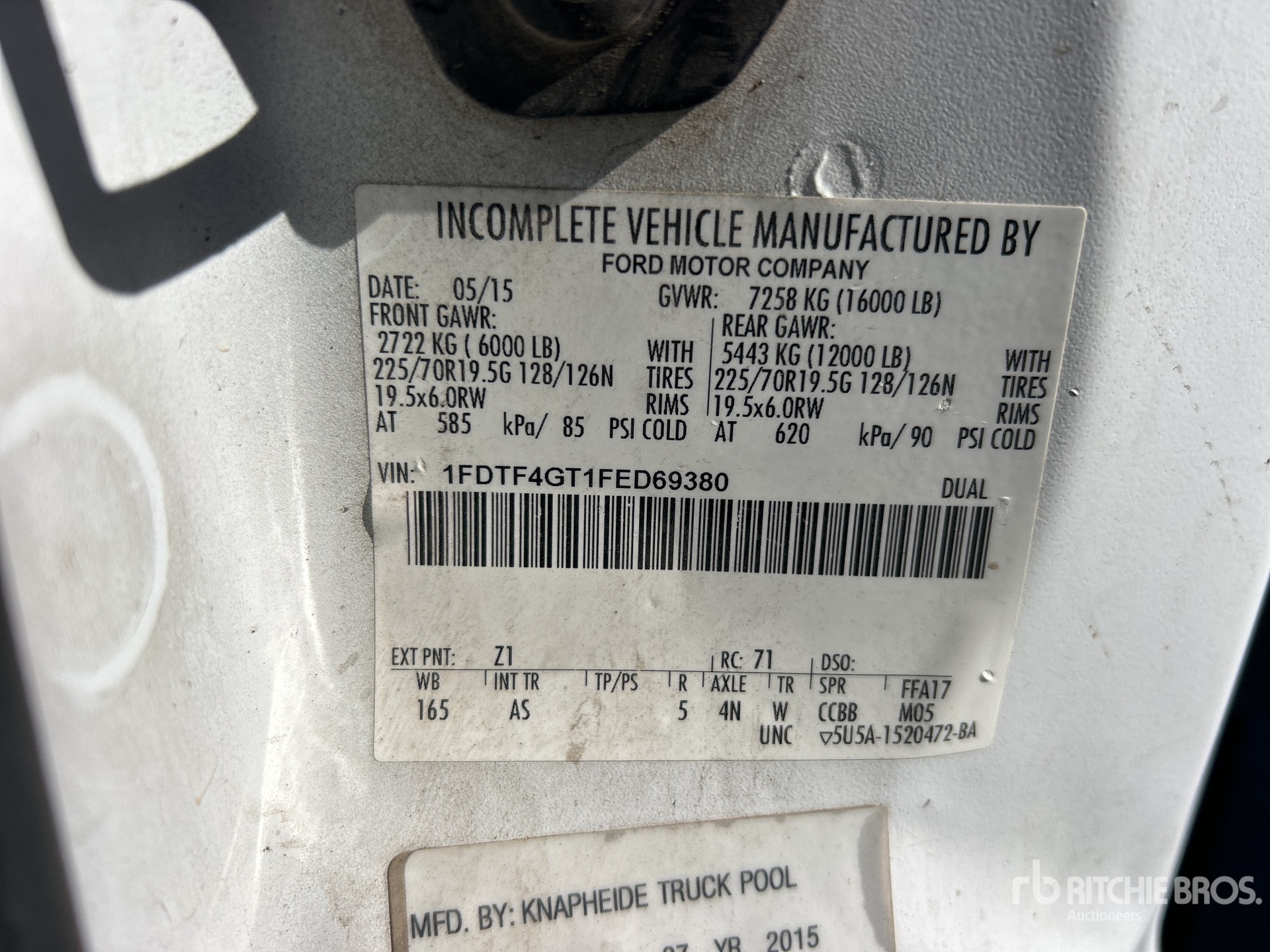 General Appearance with Seriennummer / FIN