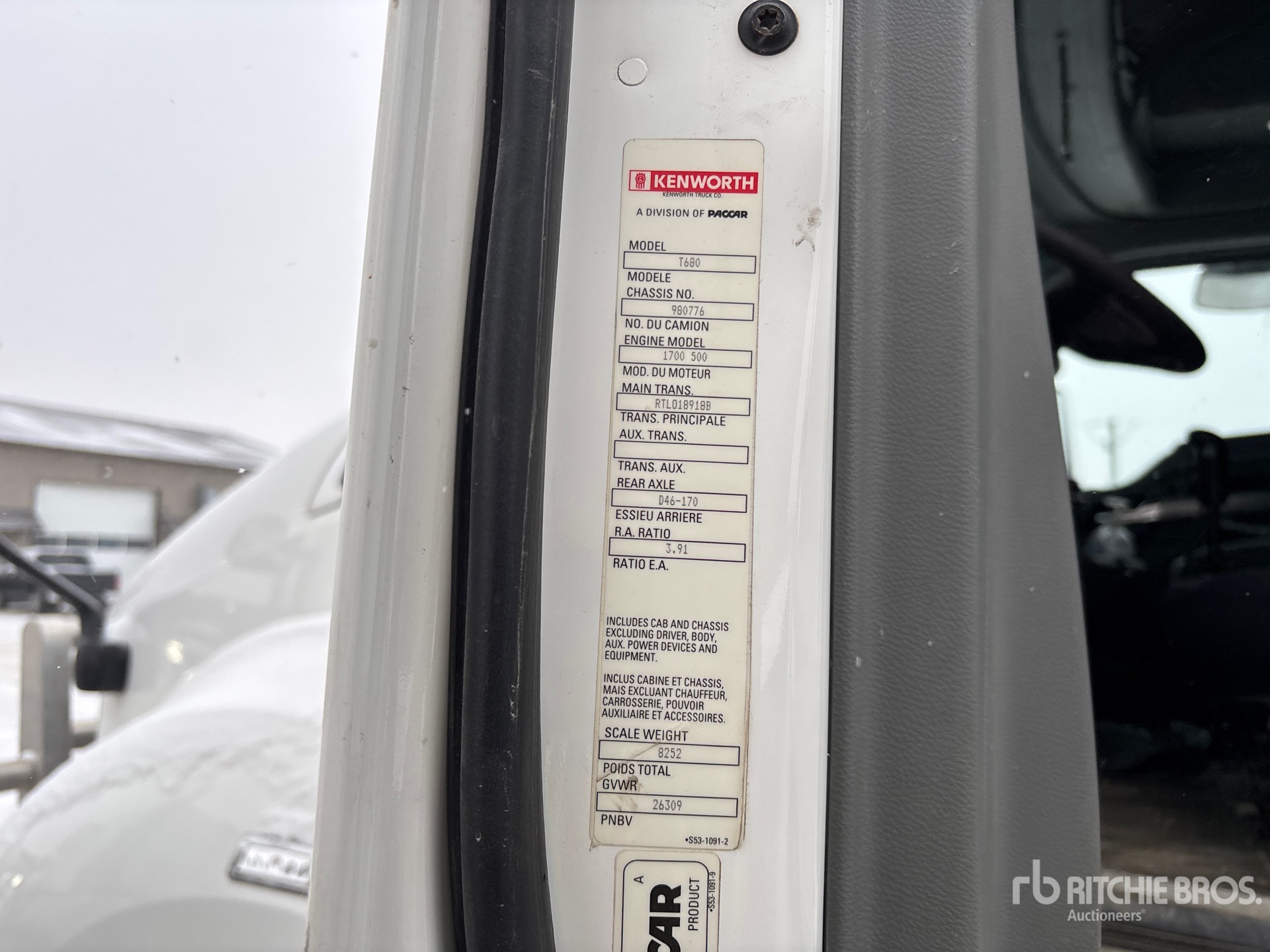 Aspect général with Numéro de série/Numéro d'identification du véhicule automobile