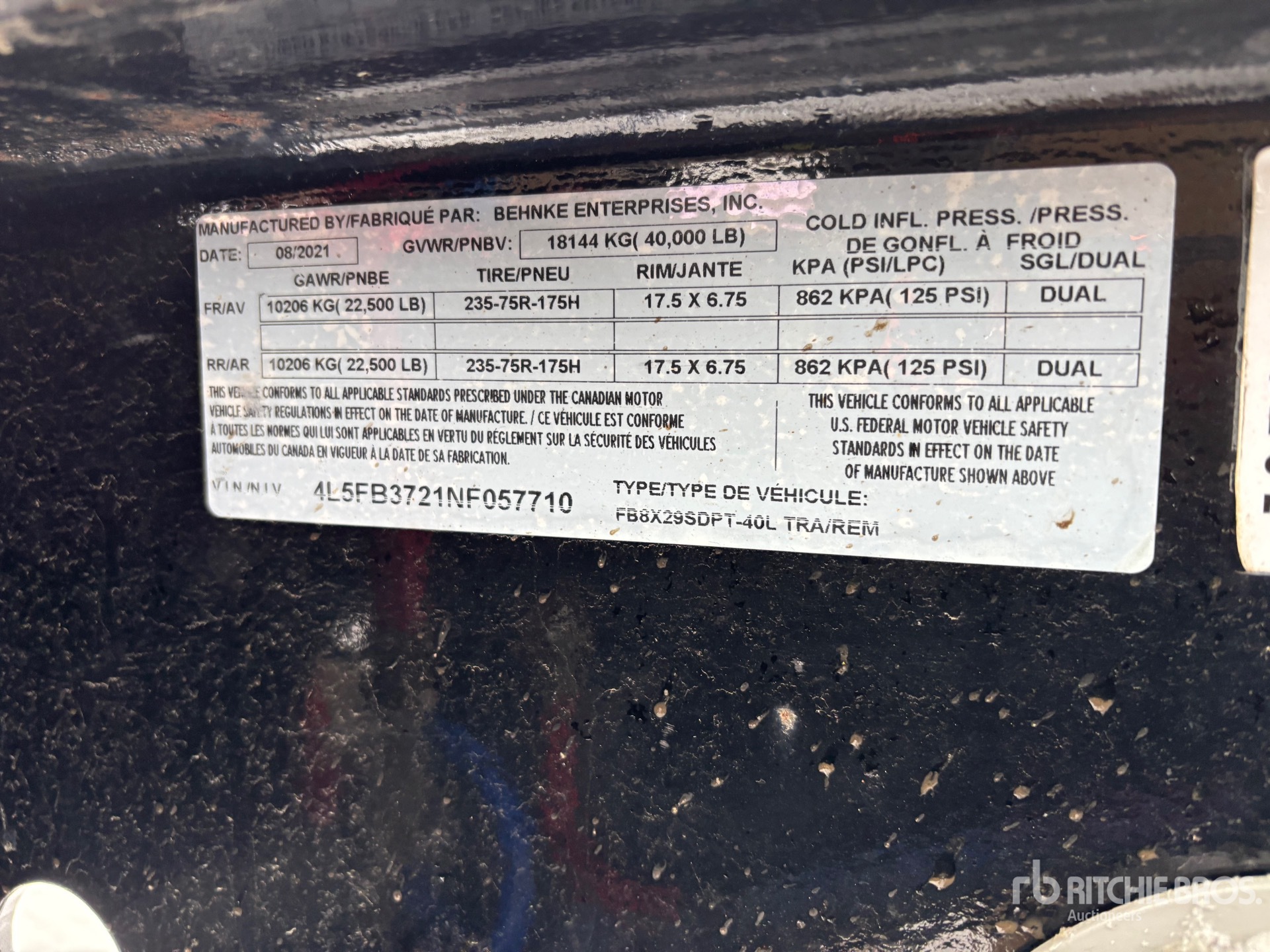 General Appearance with Seriennummer / FIN