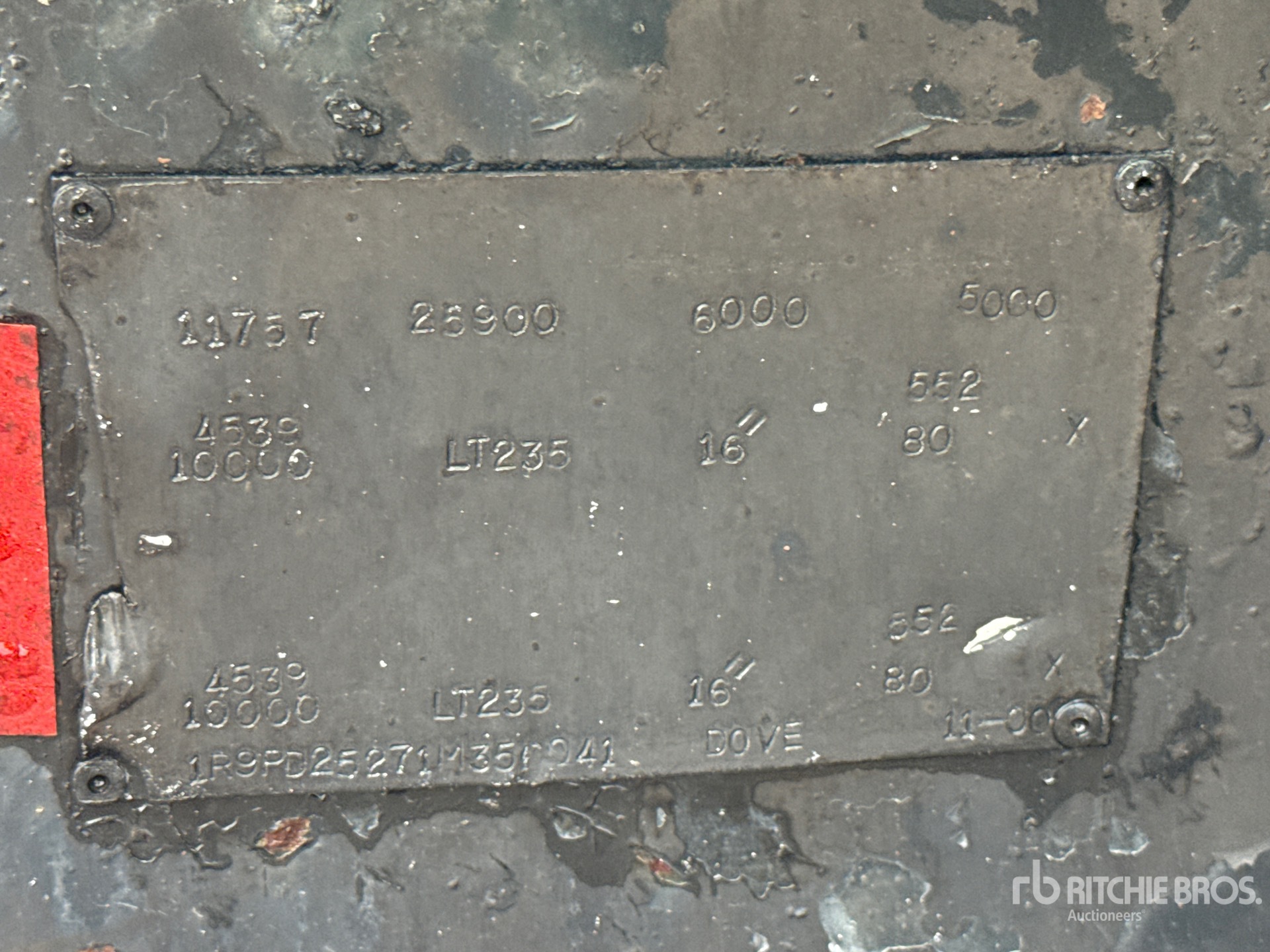 General Appearance with Numer seryjny/numer identyfikacyjny pojazdu