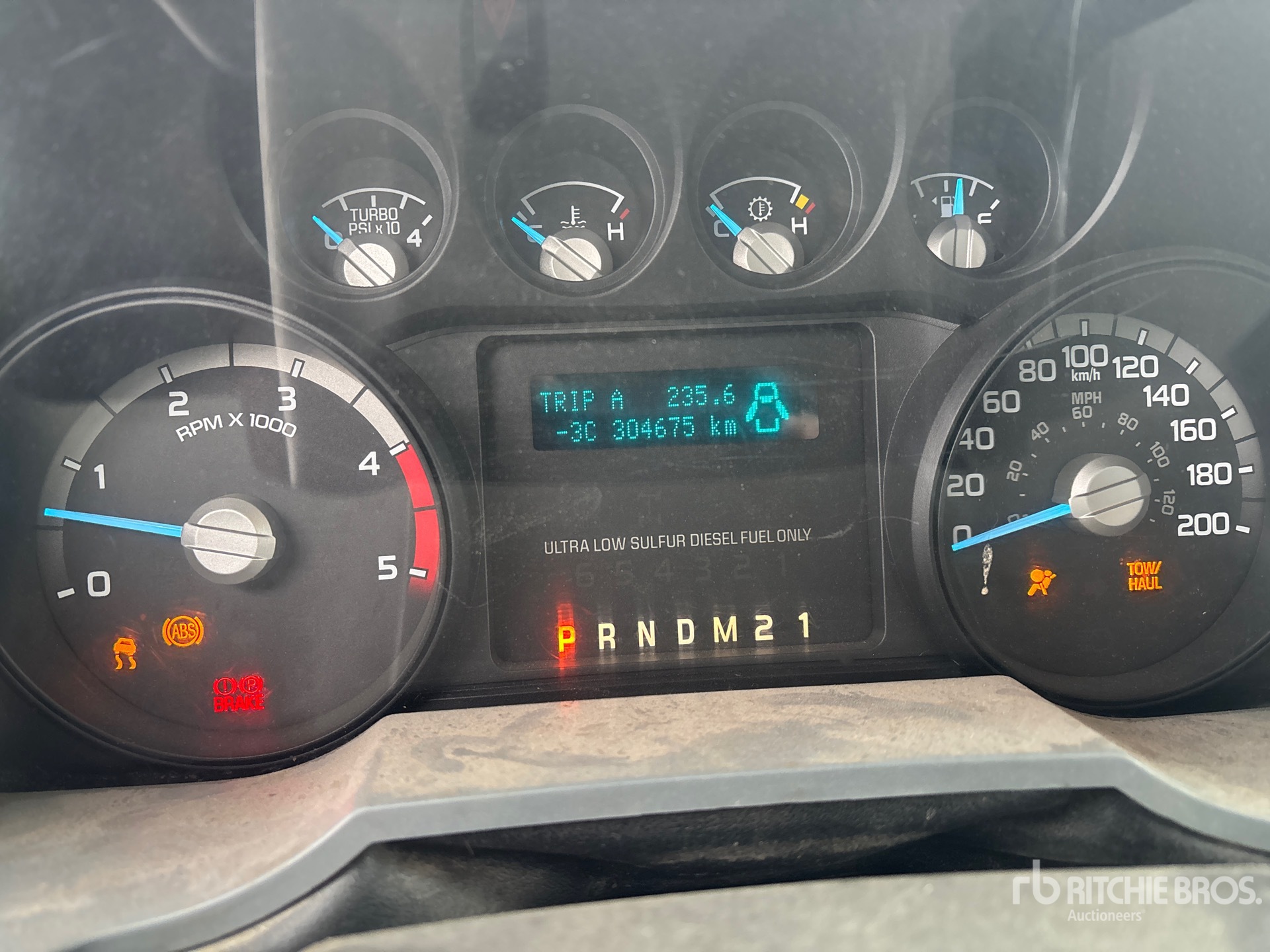 General Appearance with Hour Meter / Odometer