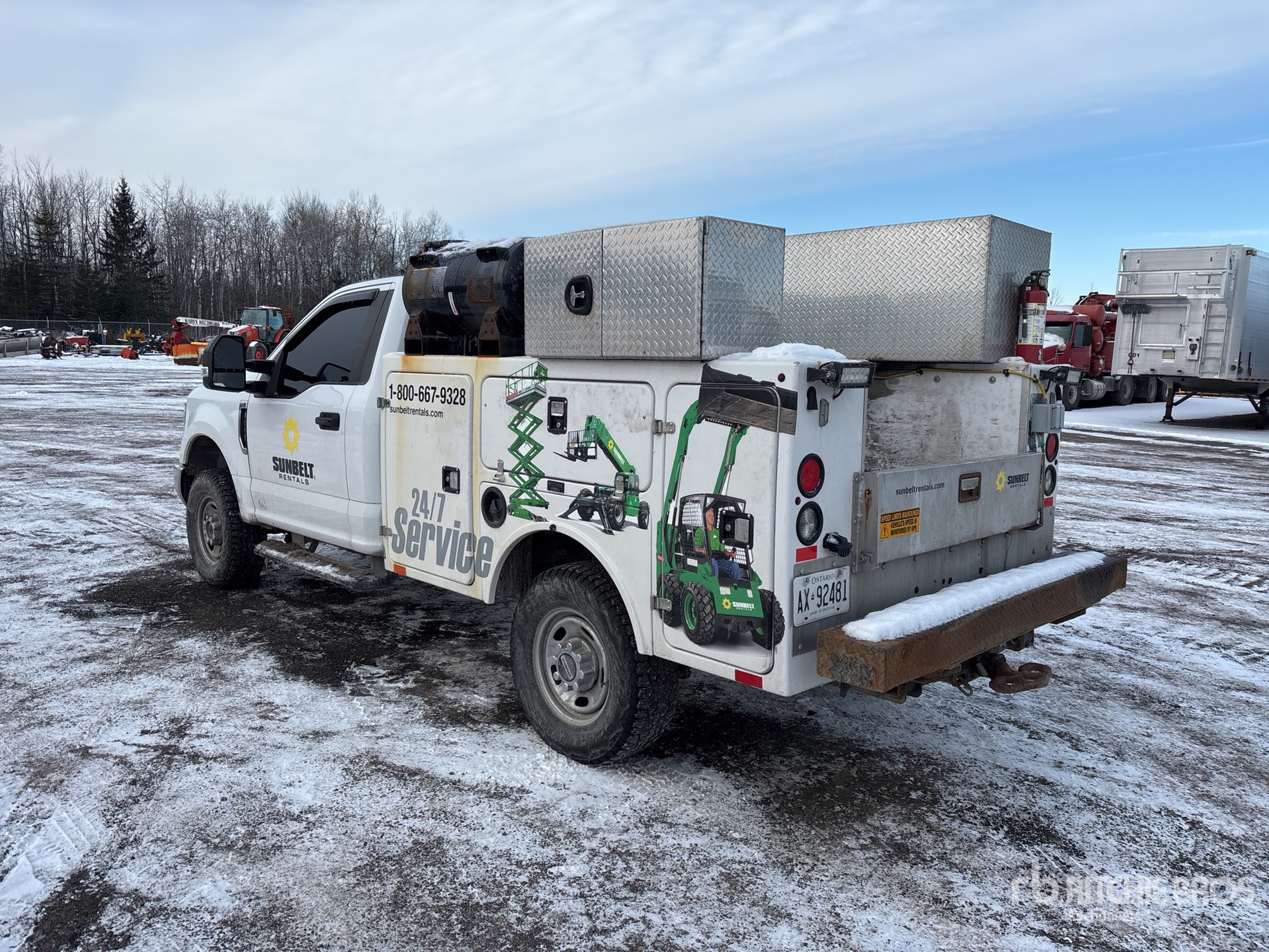 General Appearance with Picture, Left Rear Corner