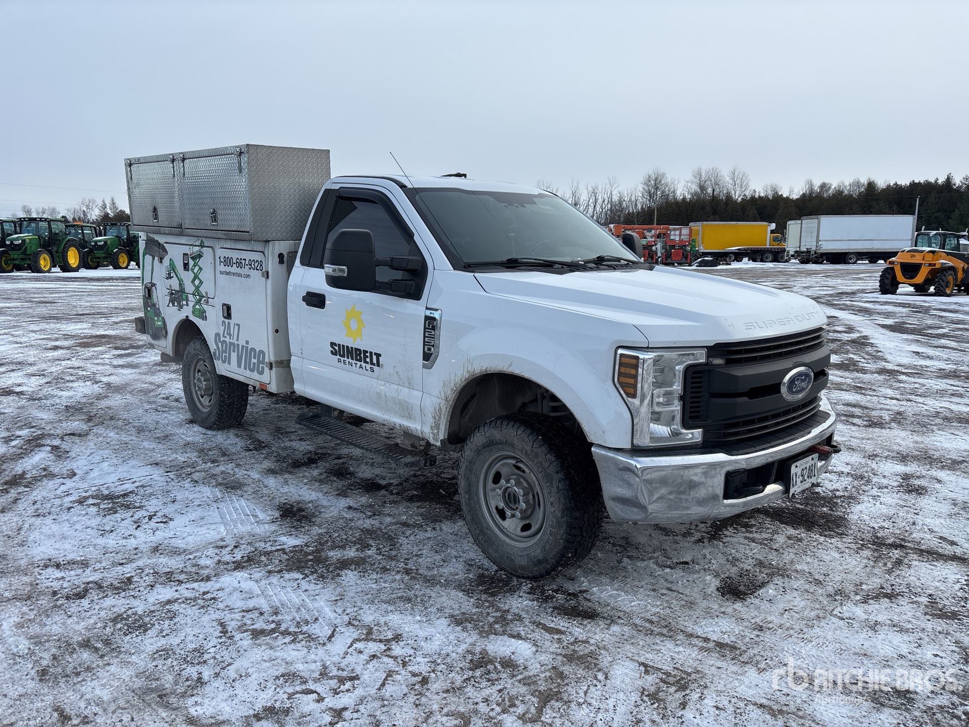 General Appearance with Picture, Right Front Corner