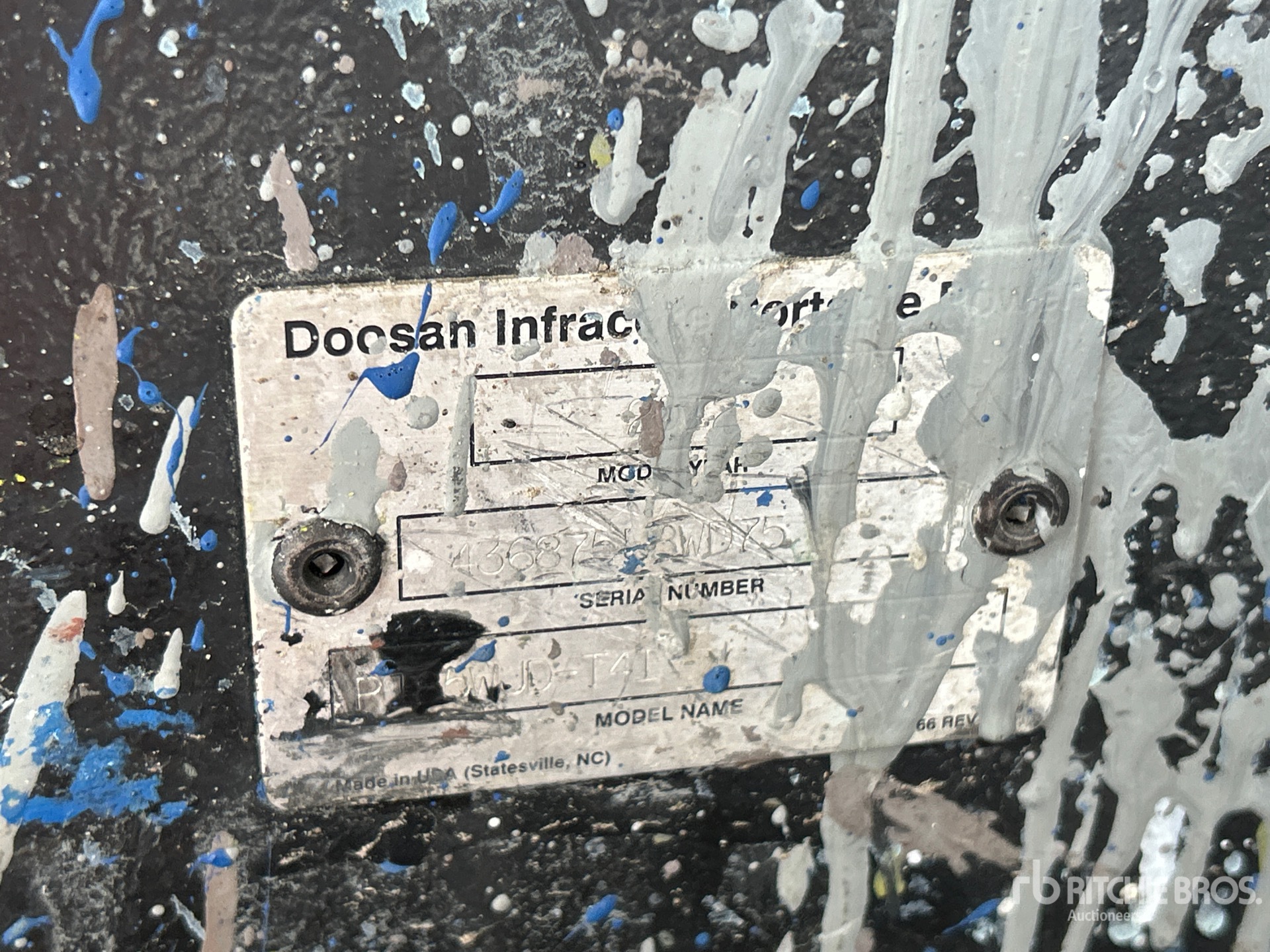 General Appearance with Unit Serial Number