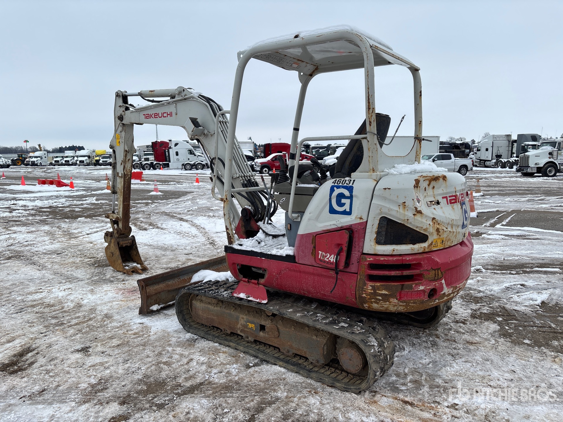 General Appearance with Picture, Left Rear Corner