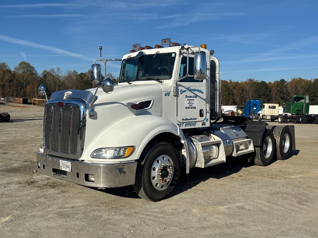 2014 Peterbilt 386 6x4 T/A Day Cab Truck Tractor